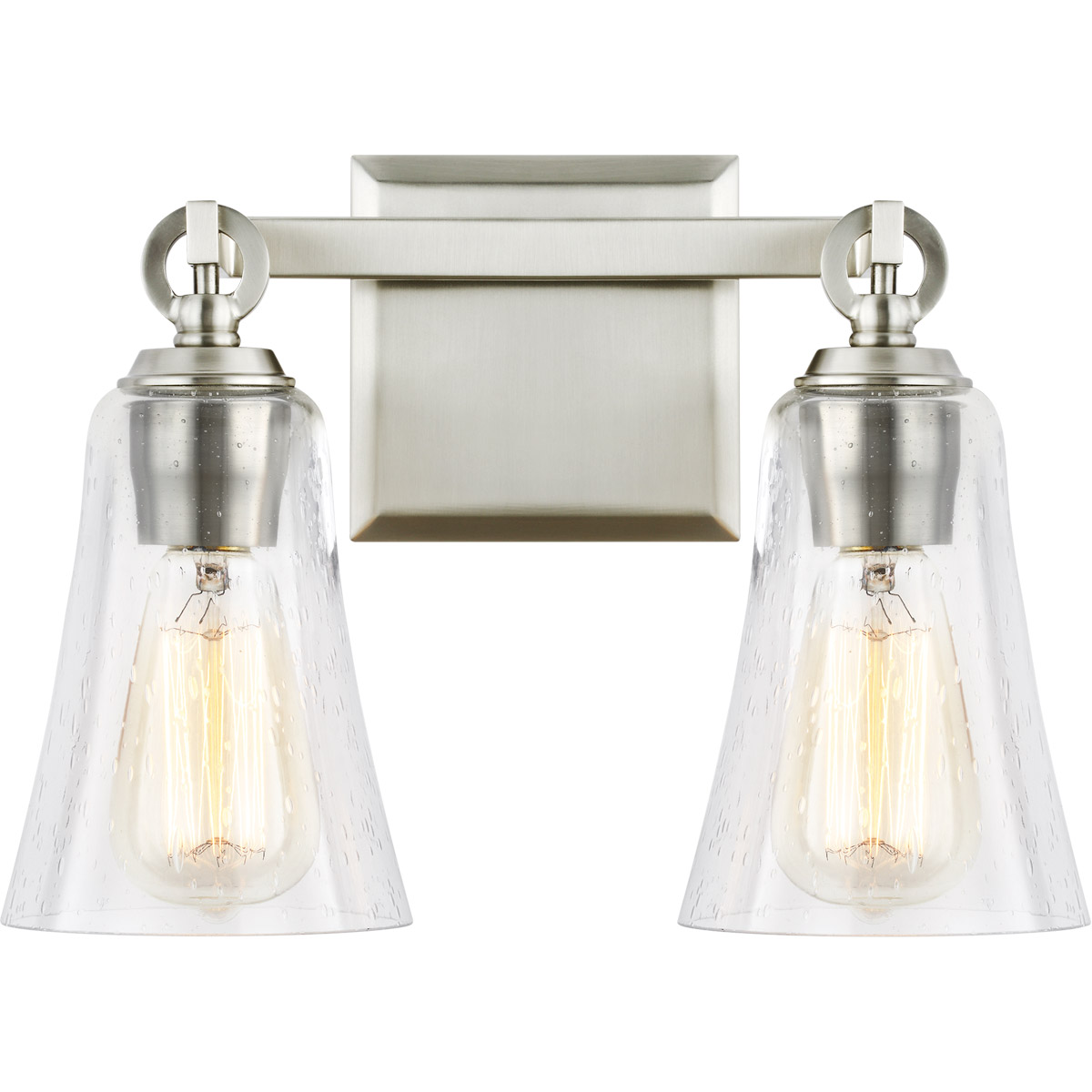Sean Lavin Monterro 2 Light 13.5 inch Satin Nickel Vanity Light Wall Light