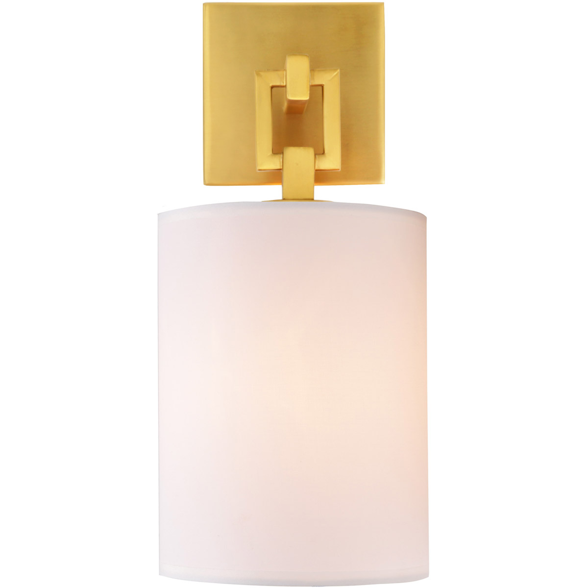 Warick 1 Light 6 inch Satin Brass Bathroom Wall Sconce Wall Light