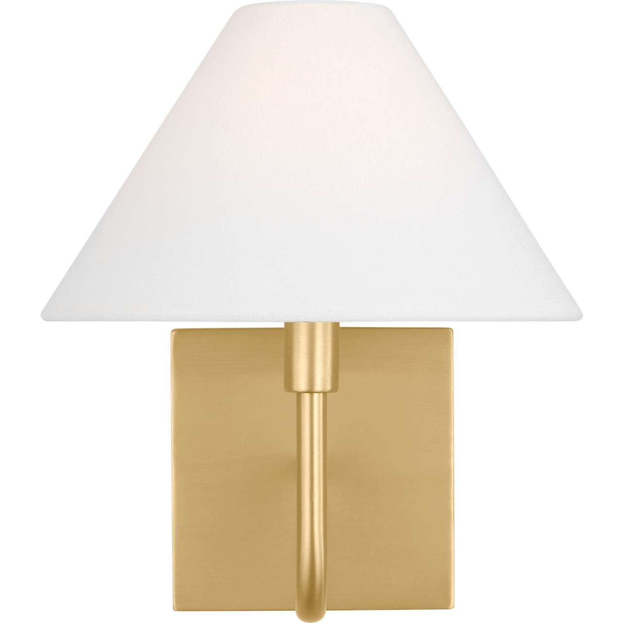 Drew & Jonathan Scott Eldon 1 Light Satin Brass Sconce Wall Light