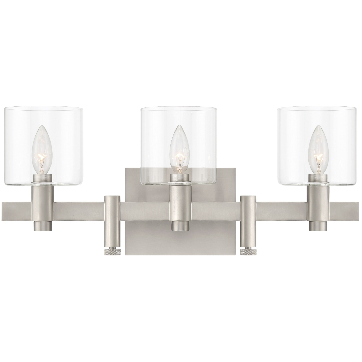 Decato 3 Light 21.25 inch Satin Nickel Vanity Light Wall Light