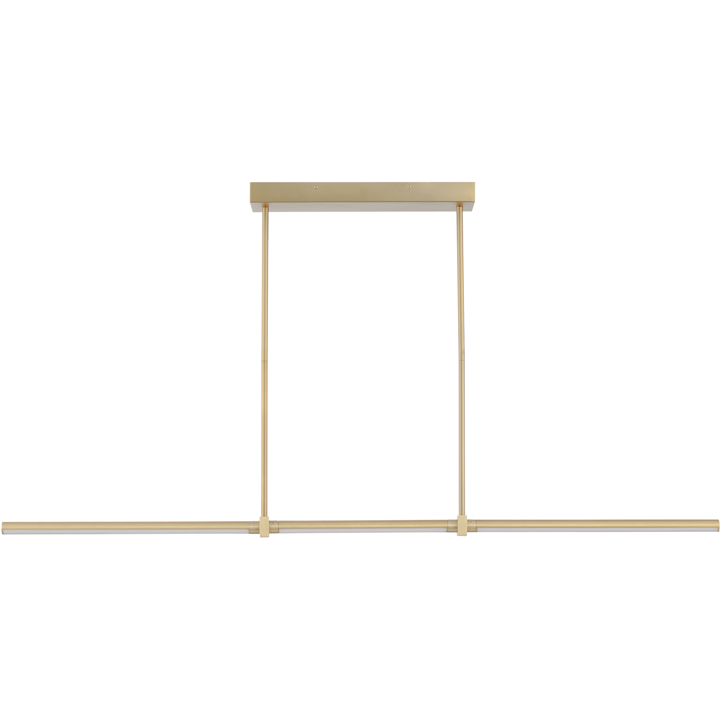 Dorian LED 60 inch Gold Linear Pendant Ceiling Light