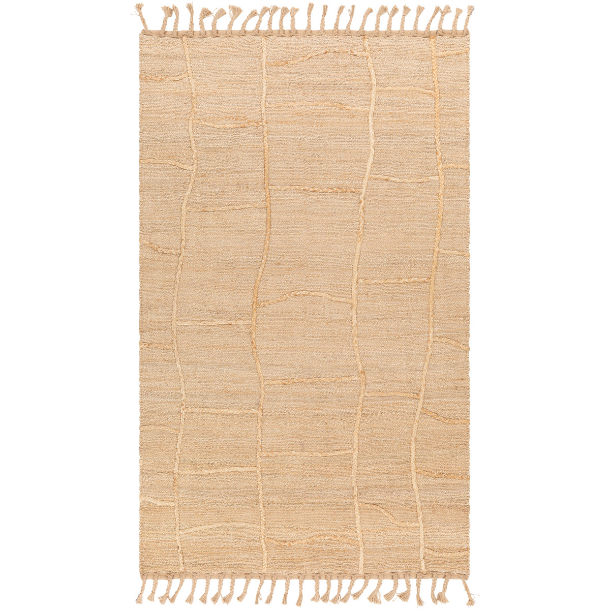 Saba 36 X 24 inch Wheat/Khaki Rugs in 2 x 3