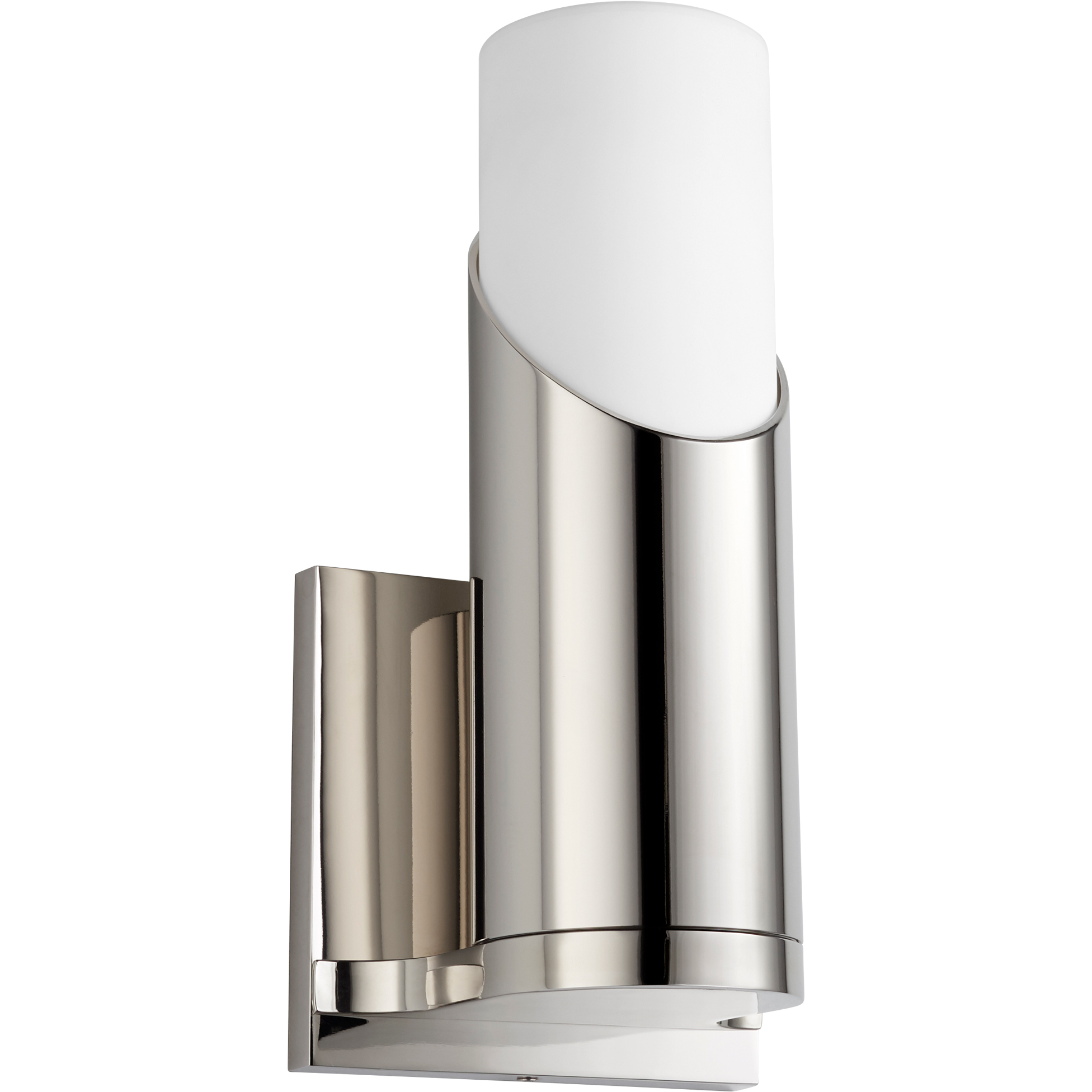 Ellipse LED 5 inch Polished Nickel Sconce Wall Light