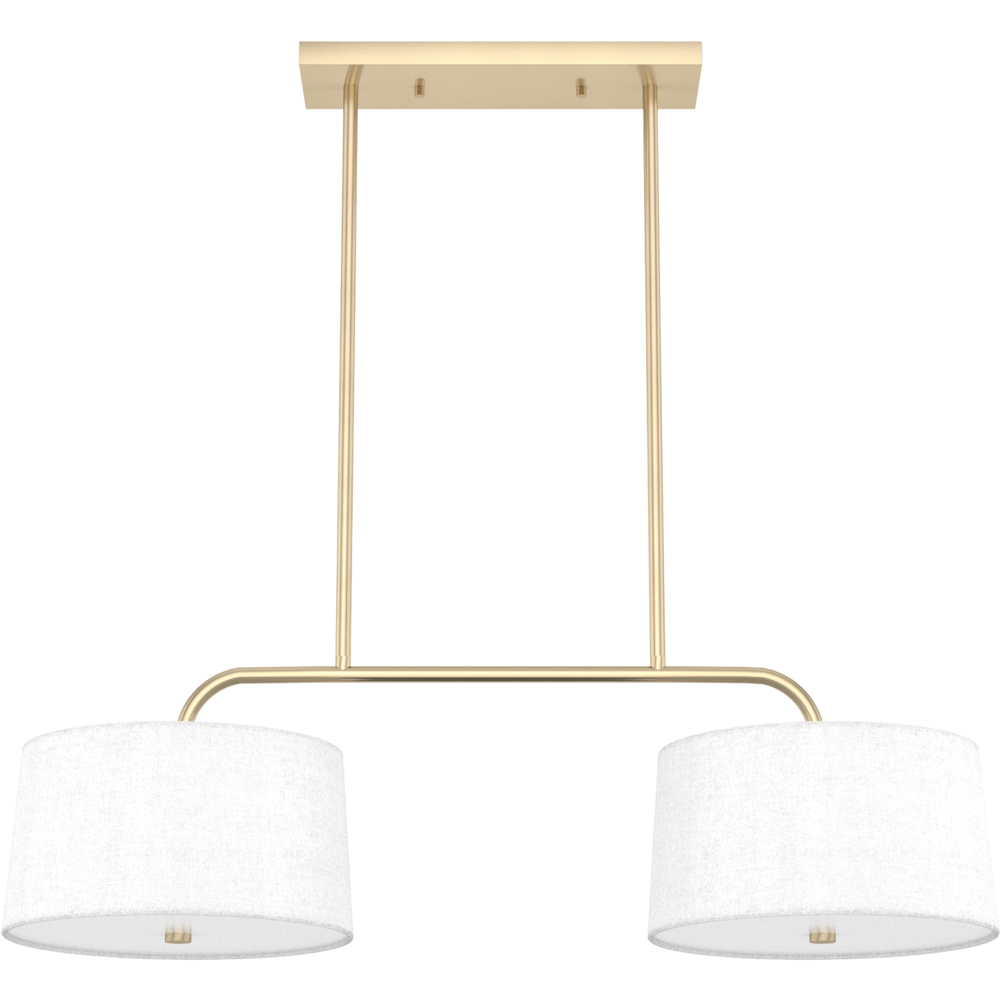 Cottage Hill 4 Light 37 inch Alturas Gold Linear Chandelier Ceiling Light