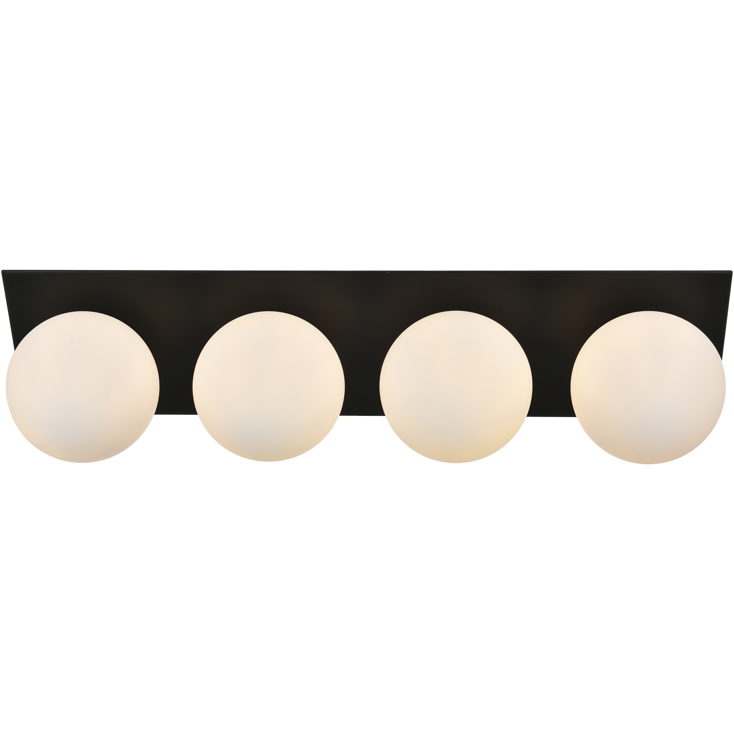 Jillian 4 Light 29 inch Black Bath Sconce Wall Light