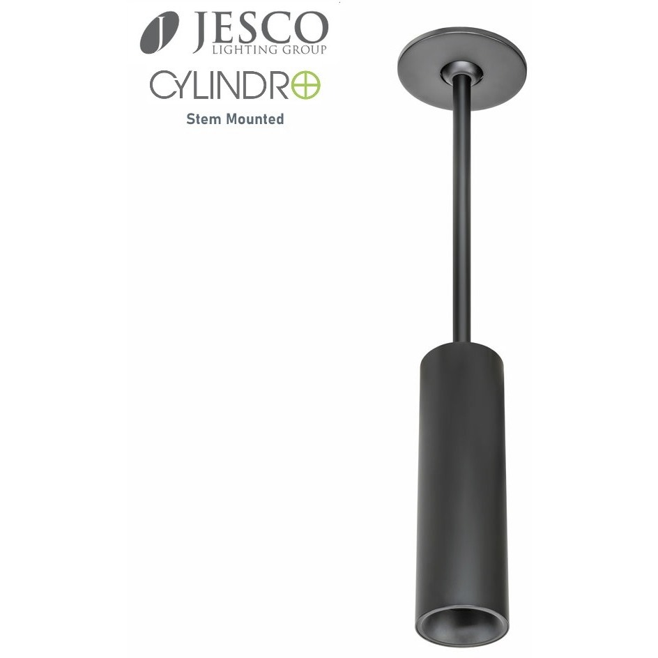 CYLINDRO LED 3.5 inch Black Indoor Pendant Ceiling Light