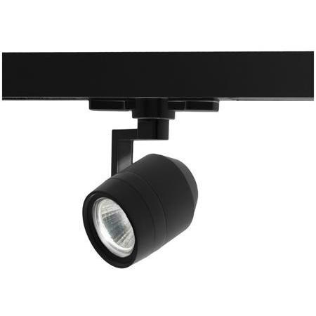 Paloma 1 Light 120 Black Track Head Ceiling Light in Spot, 90, 2700K
