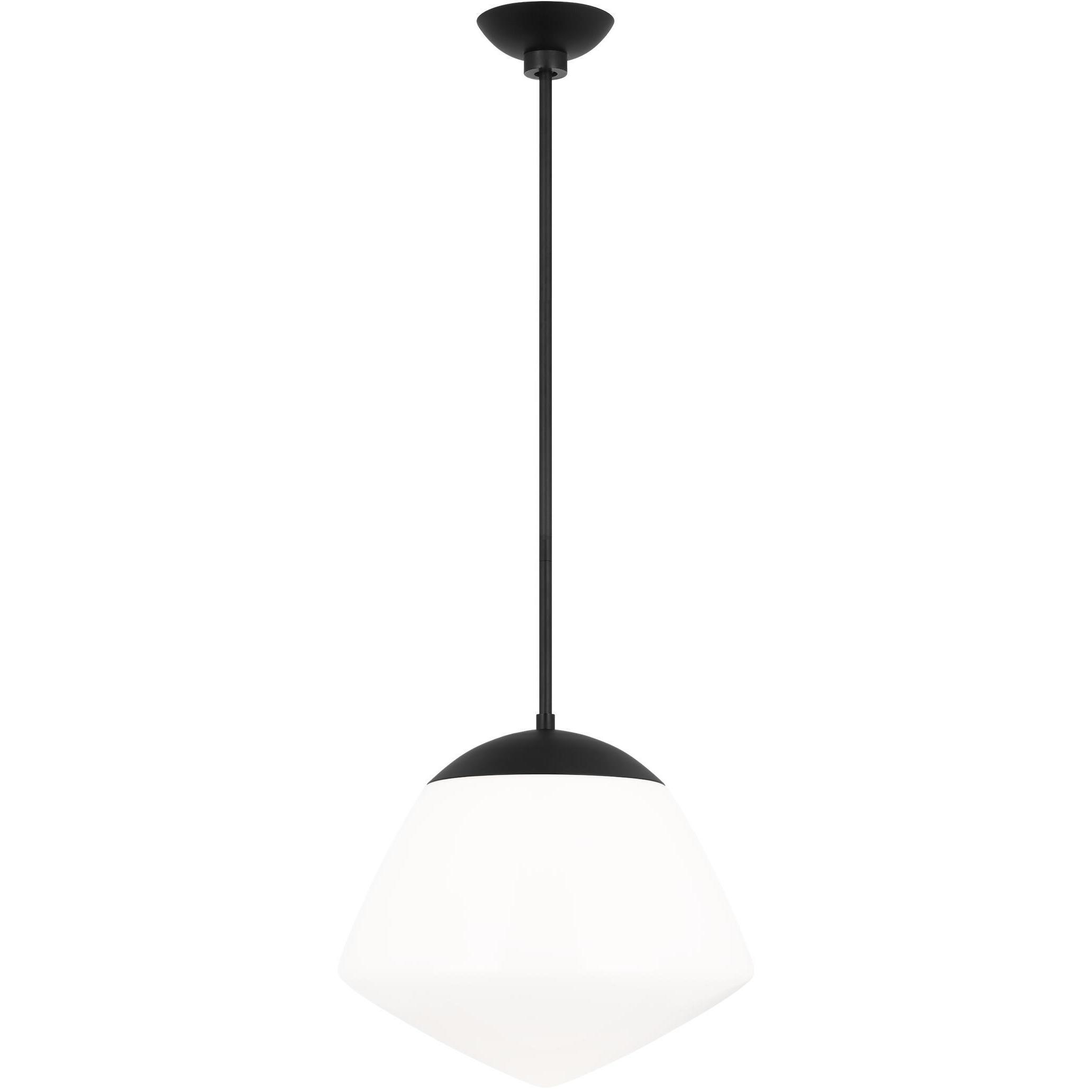 ED Ellen DeGeneres Milne 1 Light 10.5 inch Midnight Black Pendant Ceiling Light