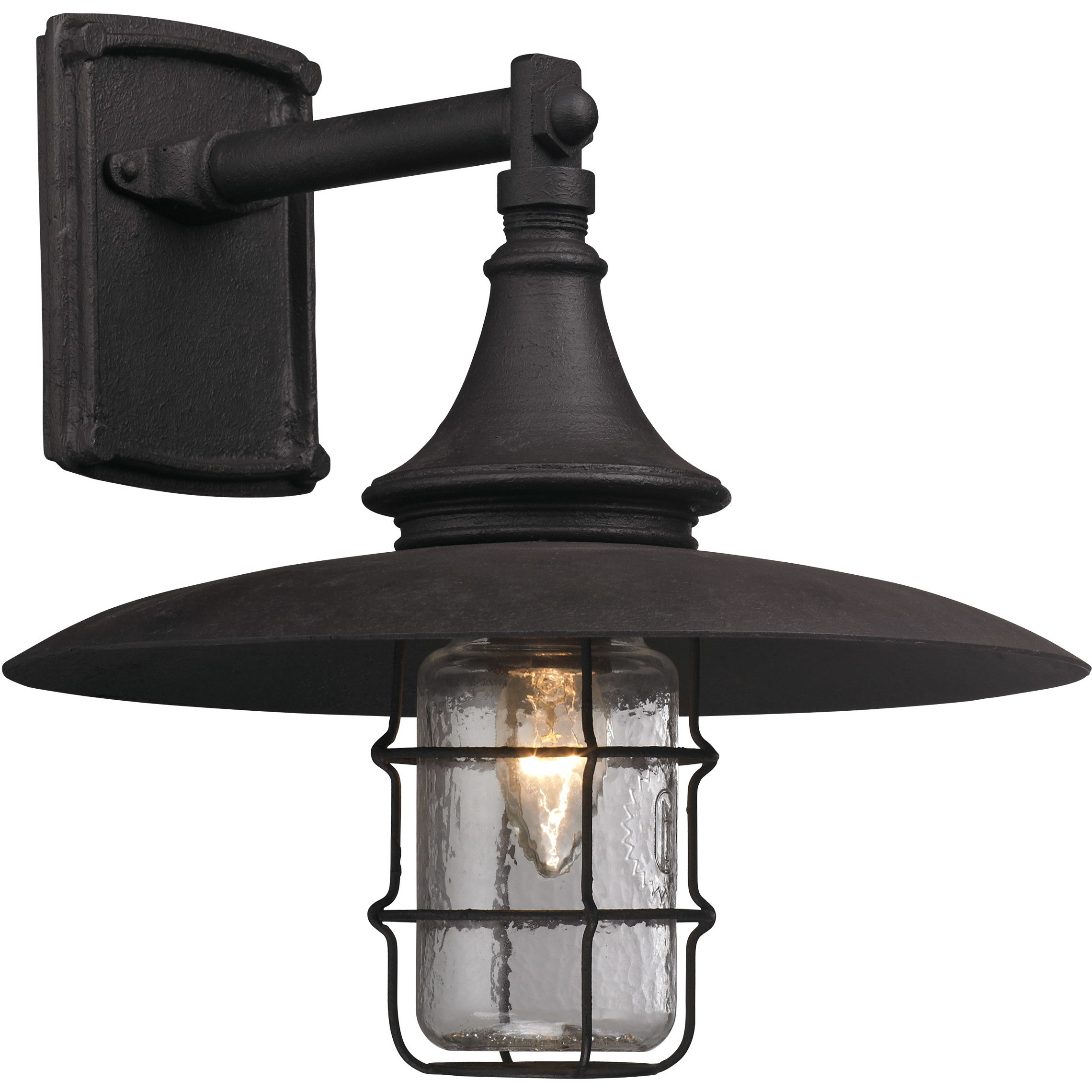 Allegheny 1 Light 13 inch Centennial Rust Outdoor Wall Sconce