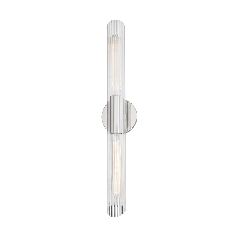 Cecily 2 Light 4.75 inch Polished Nickel ADA Wall Sconce Wall Light