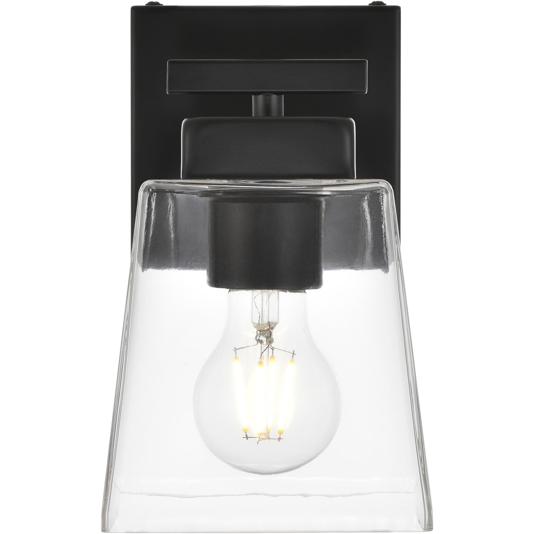 Merrick 1 Light 5 inch Black Bath Sconce Wall Light