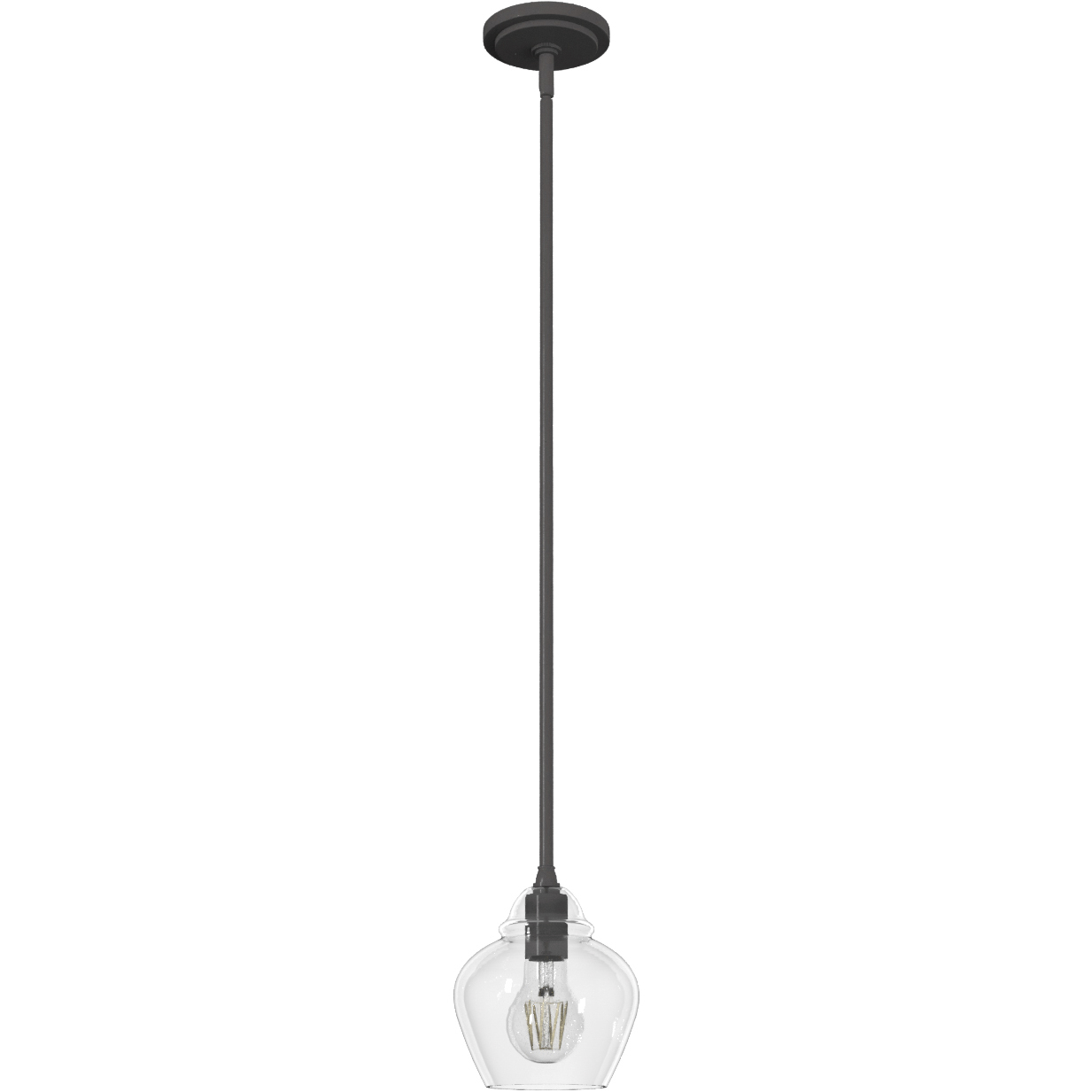 Dunshire 1 Light 7 inch Noble Bronze Pendant Ceiling Light