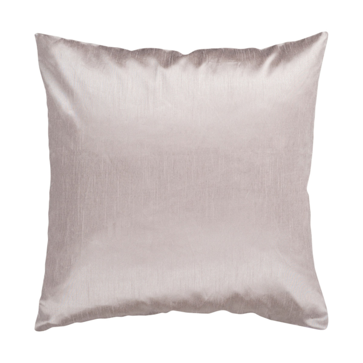Solid Luxe 18 X 18 inch Taupe Pillow Cover