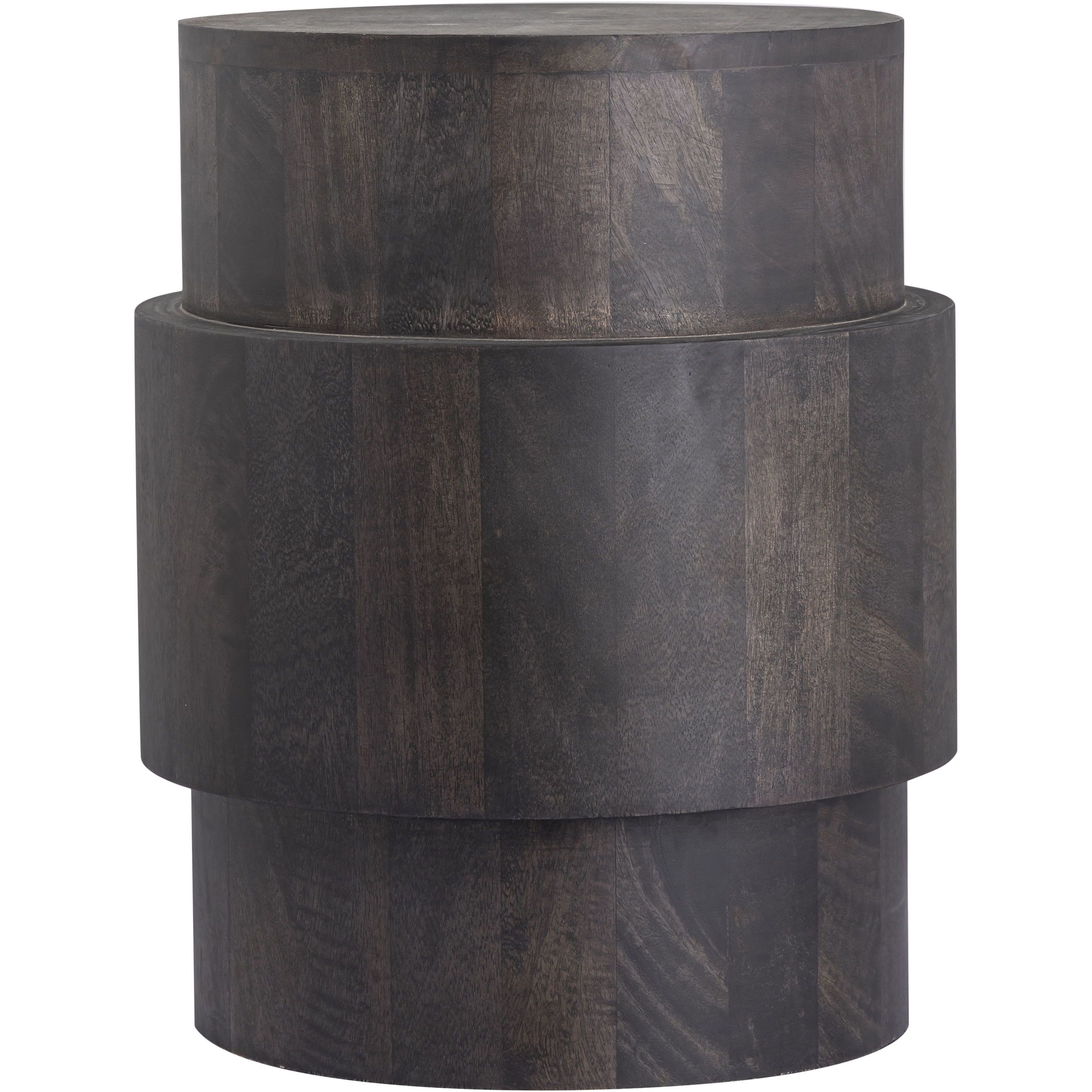 Robbins 18 X 18 inch Blackwash Accent Table