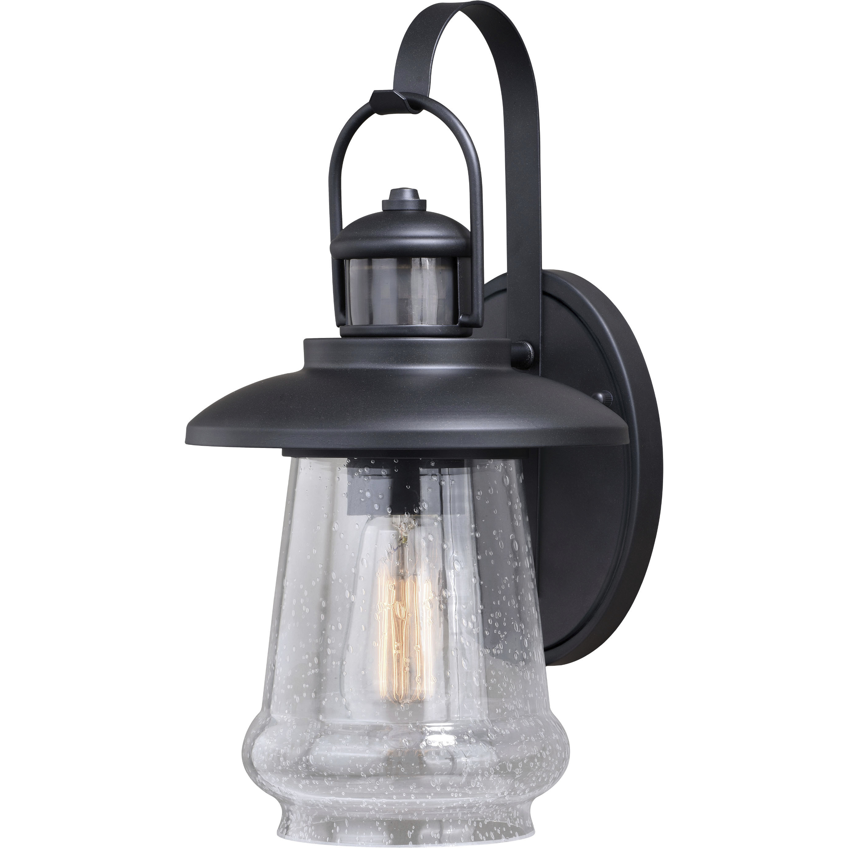 Bridgeport Oil Rubbed Bronze Outdoor Motion Sensor, Dualux