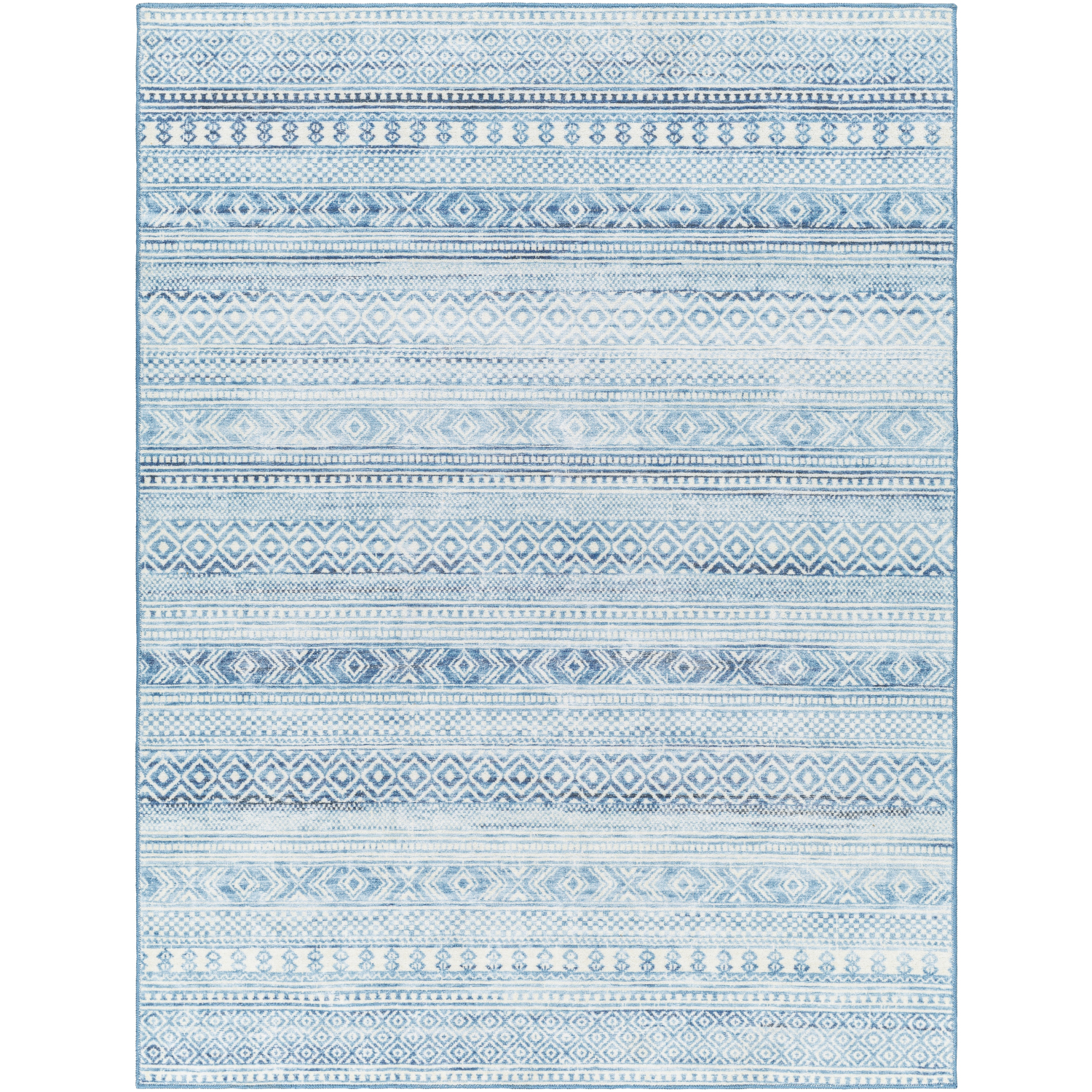 Hera 71 X 51 inch Light Grey Rug, Rectangle
