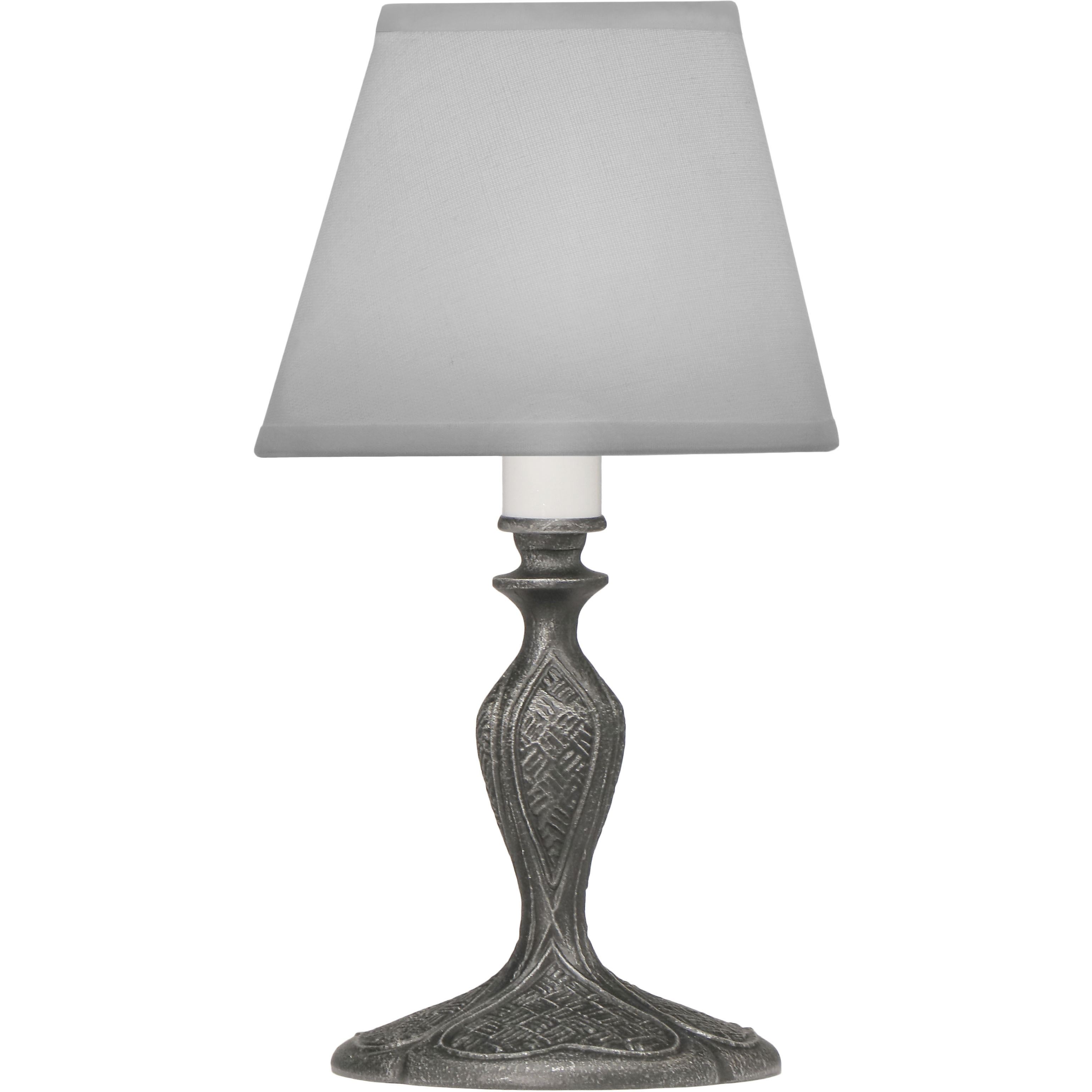 Ellie 10 inch Charcoal Candle Lamp Portable Light