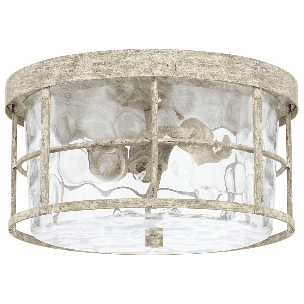 Beaufort 2 Light 13 inch Mystic Flush Mount Ceiling Light