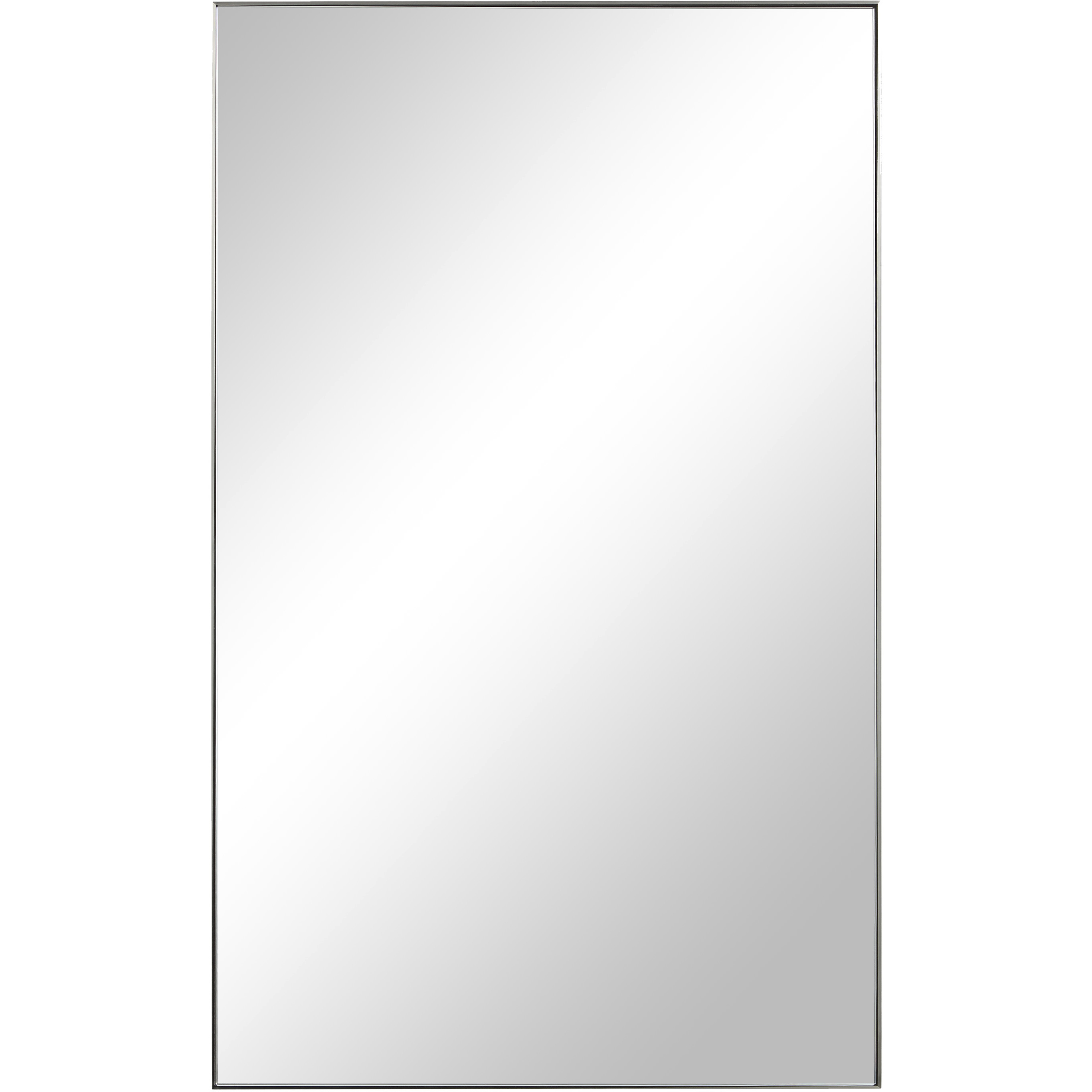 Spili 36 X 22 inch Polished Nickel Wall Mirror