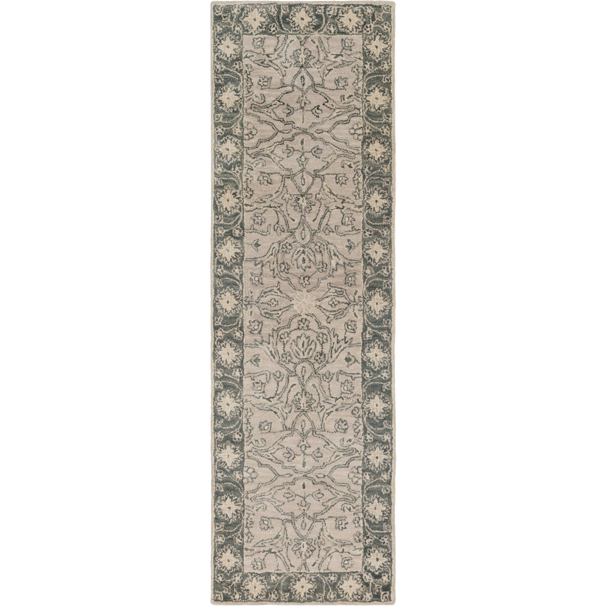 Blumenthal 156 X 108 inch Dark Green, Khaki Rug