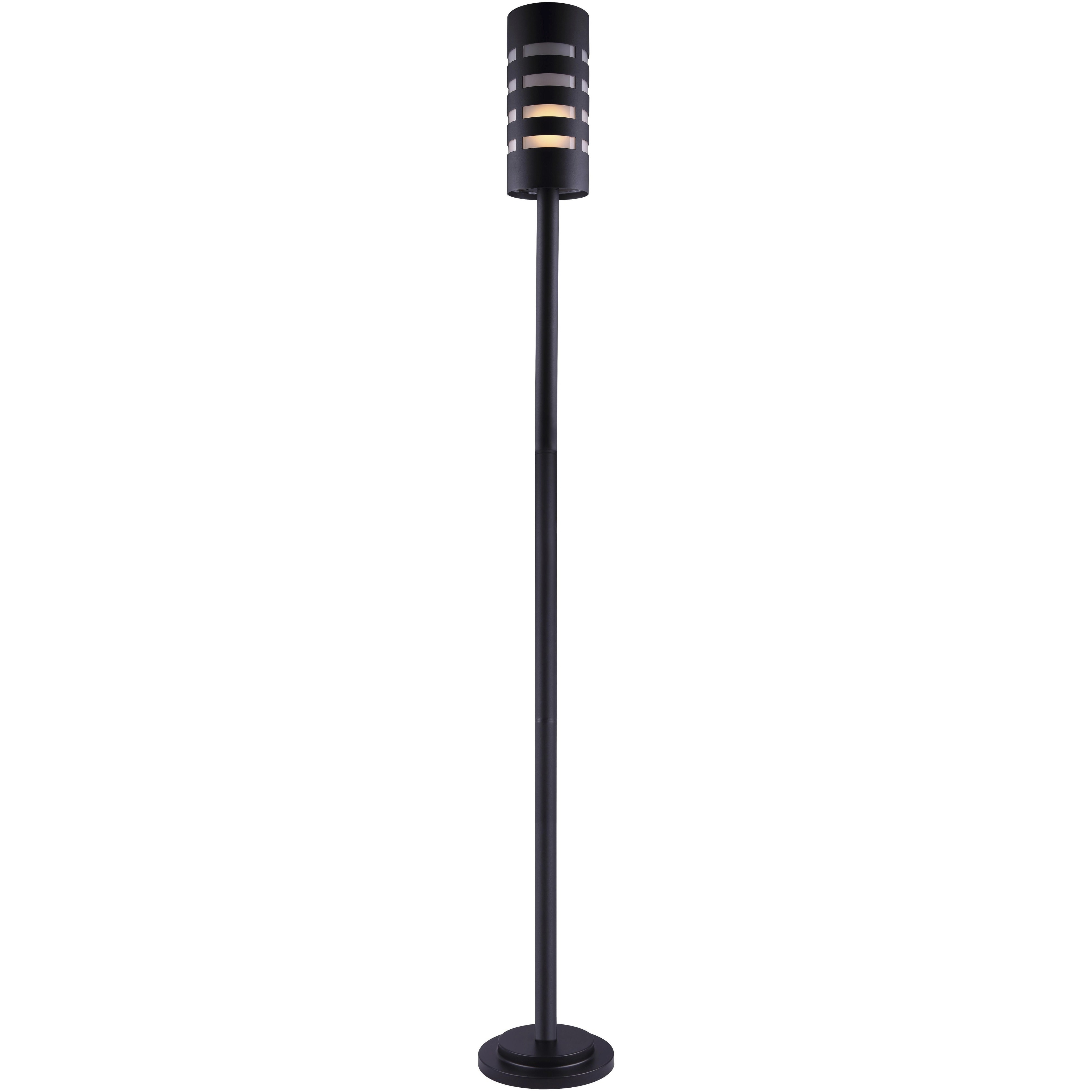 Tayla 1 Light 62 inch Black Outdoor Post Light