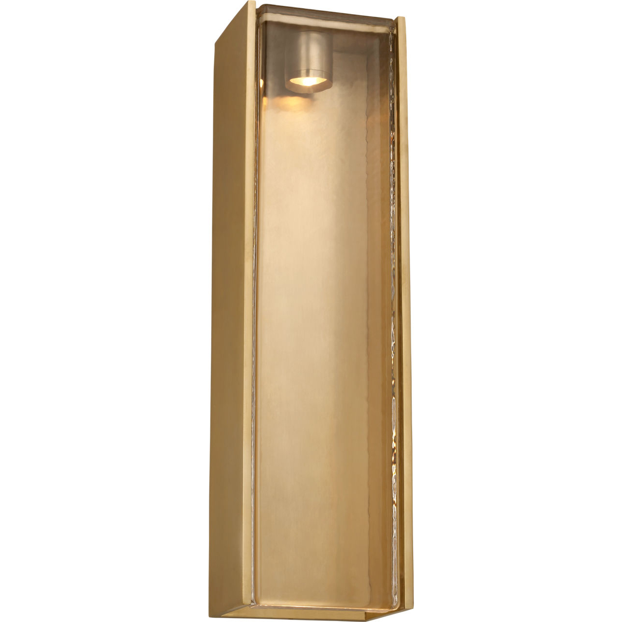 Avroko Maybeck LED 18 inch Hand Rubbed Antique Brass Outdoor Wall Sconce