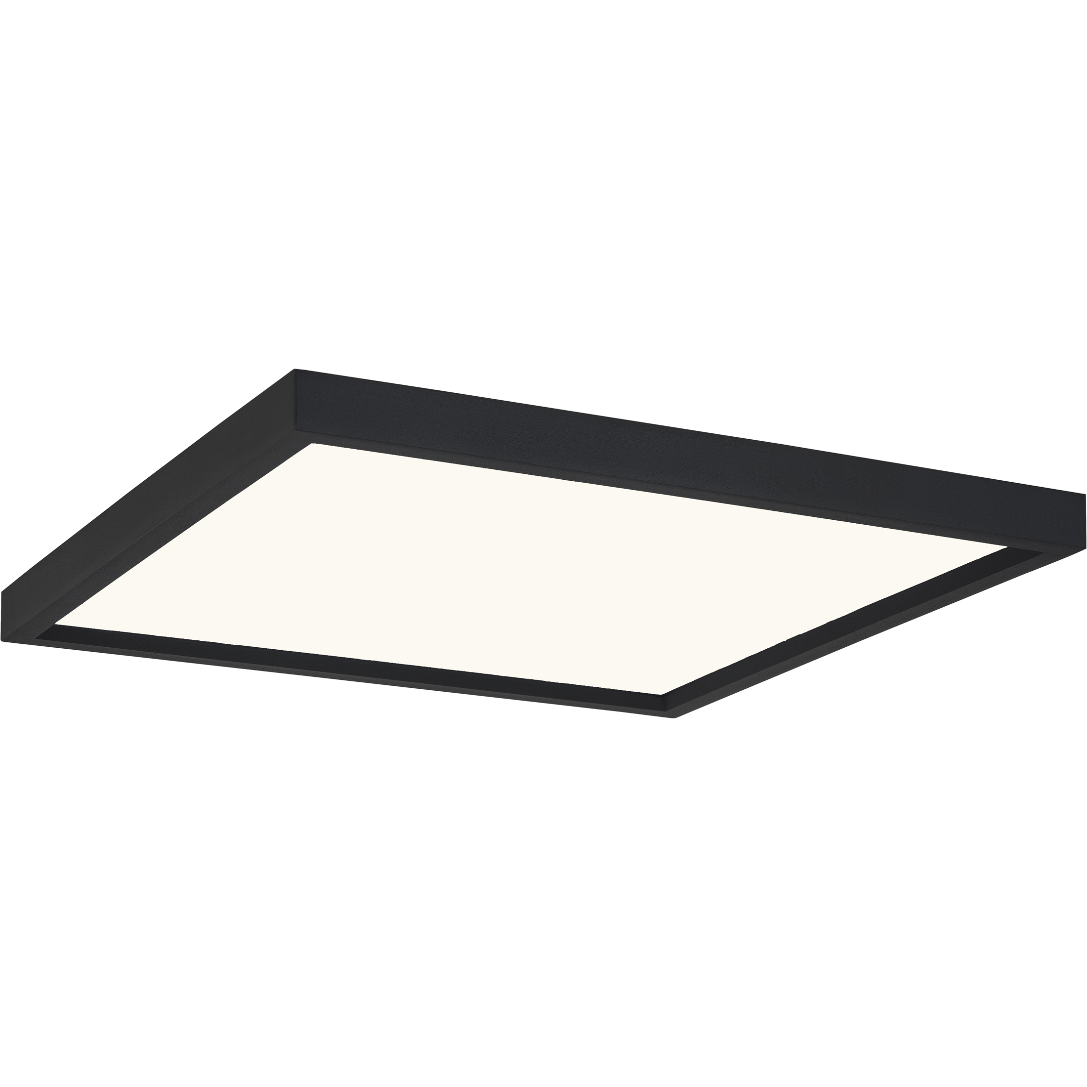 Outskirts LED 15 inch Earth Black Flush Mount Ceiling Light