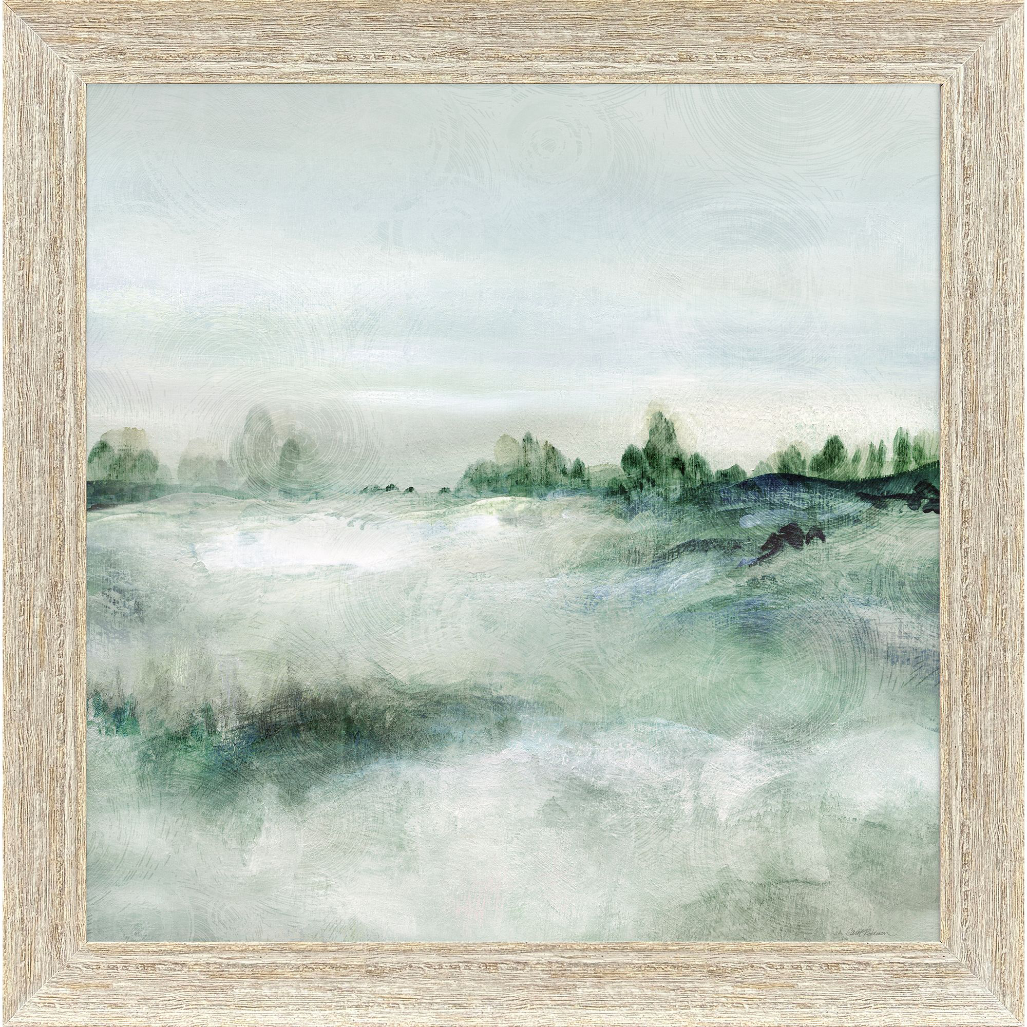 Far Reaching 28 X 28 inch Non-Glass Framed Art, Propac