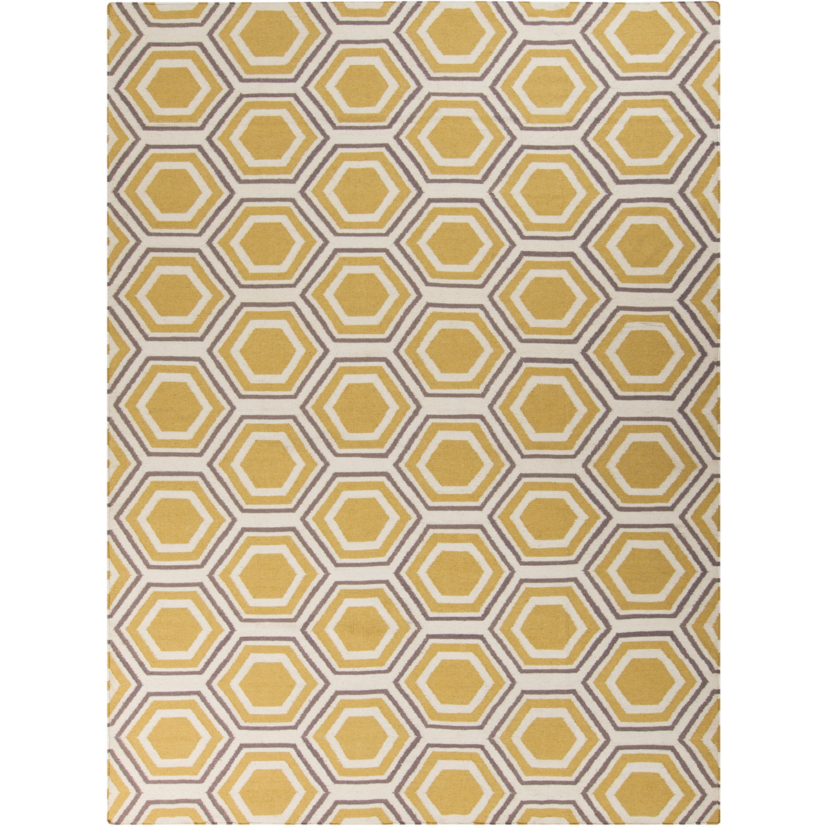 Fallon 132 X 96 inch Lime, Taupe, Beige Rug