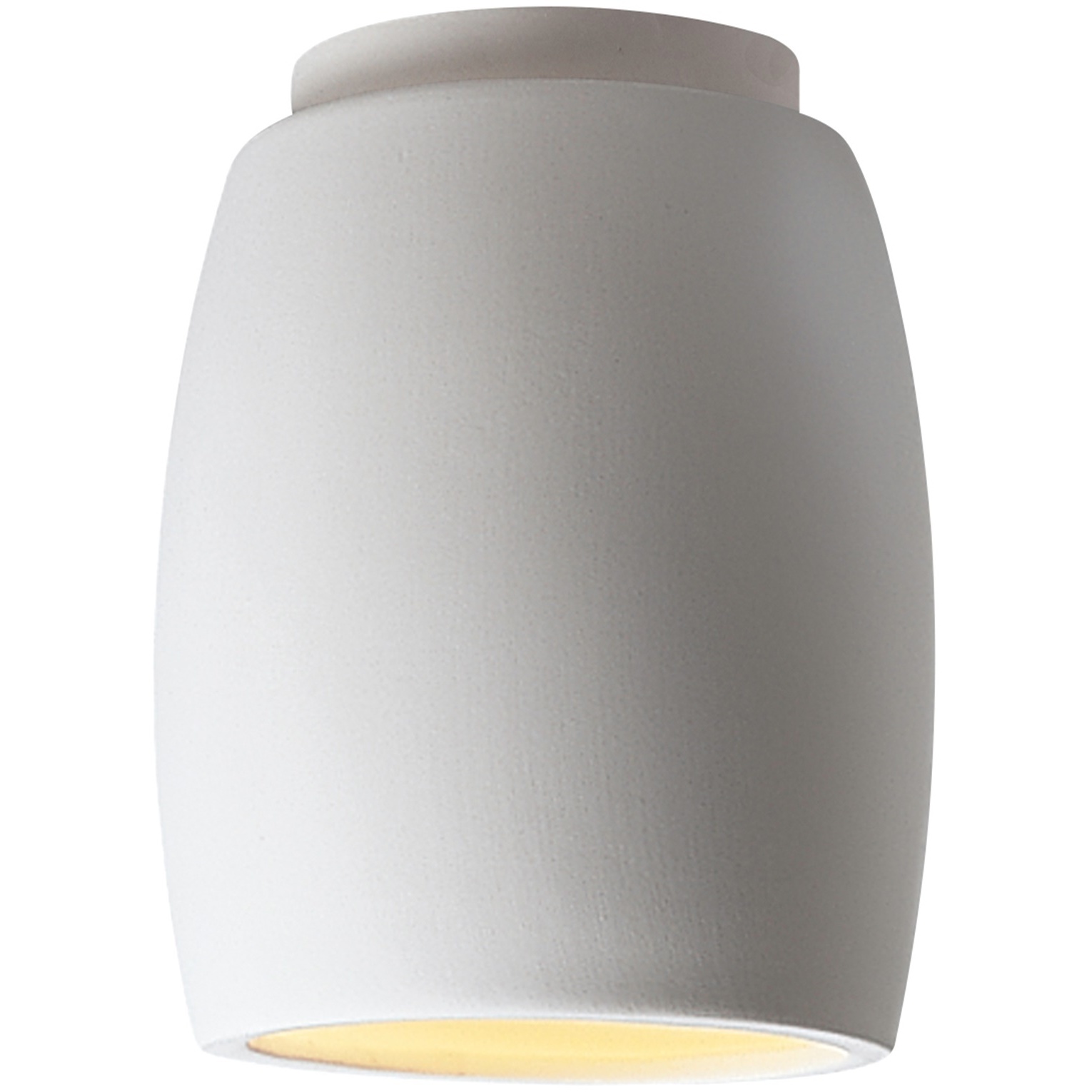 Radiance Curved LED 6.75 inch Harvest Yellow Slate Flush-Mount Ceiling Light