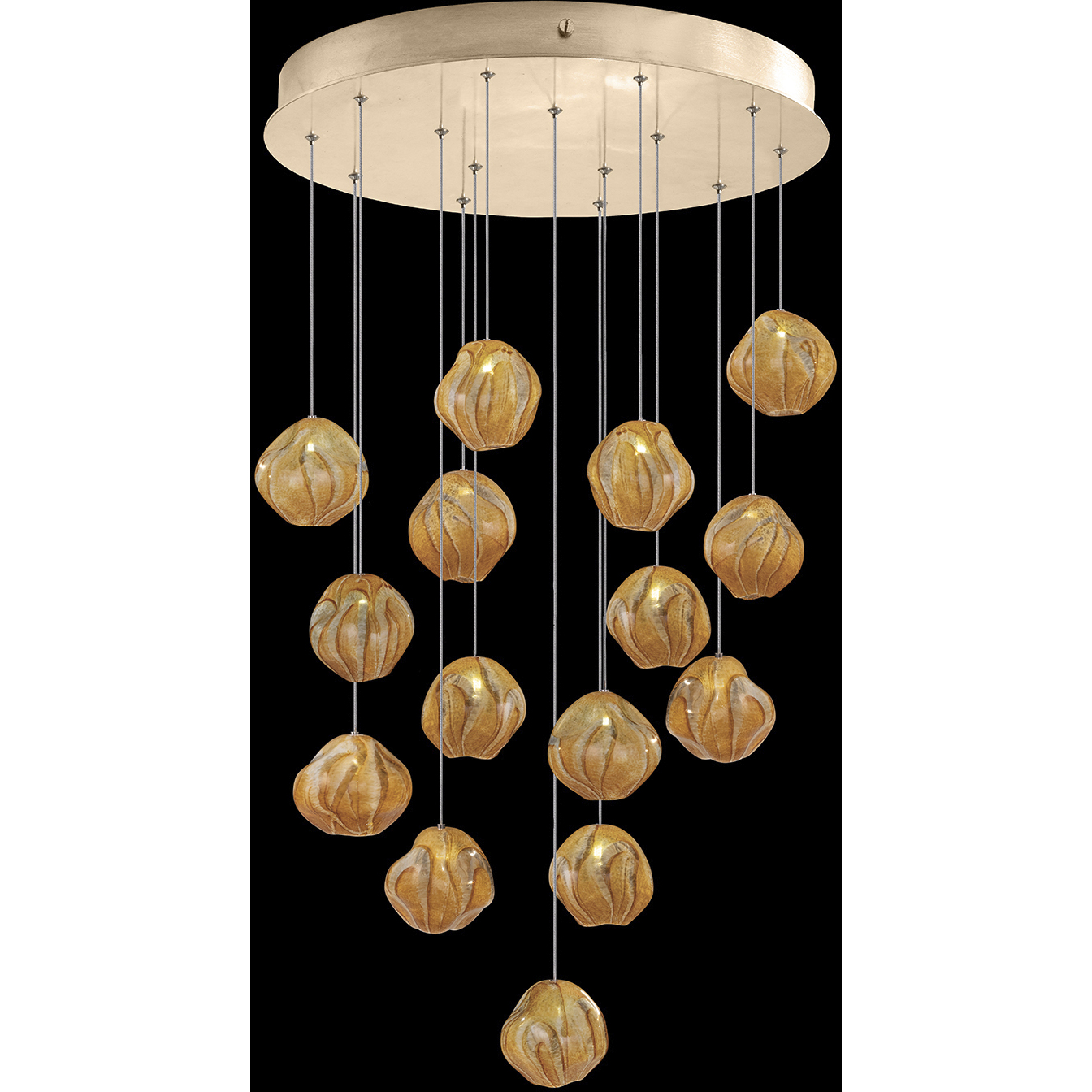 Vesta LED 21 inch Gold Pendant Ceiling Light