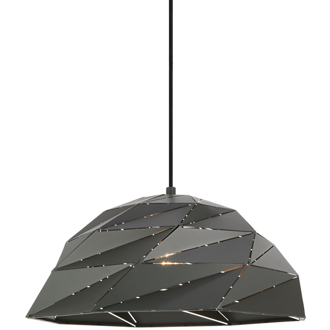 Riku 1 Light 18.13 inch Dark Grey Pendant Ceiling Light