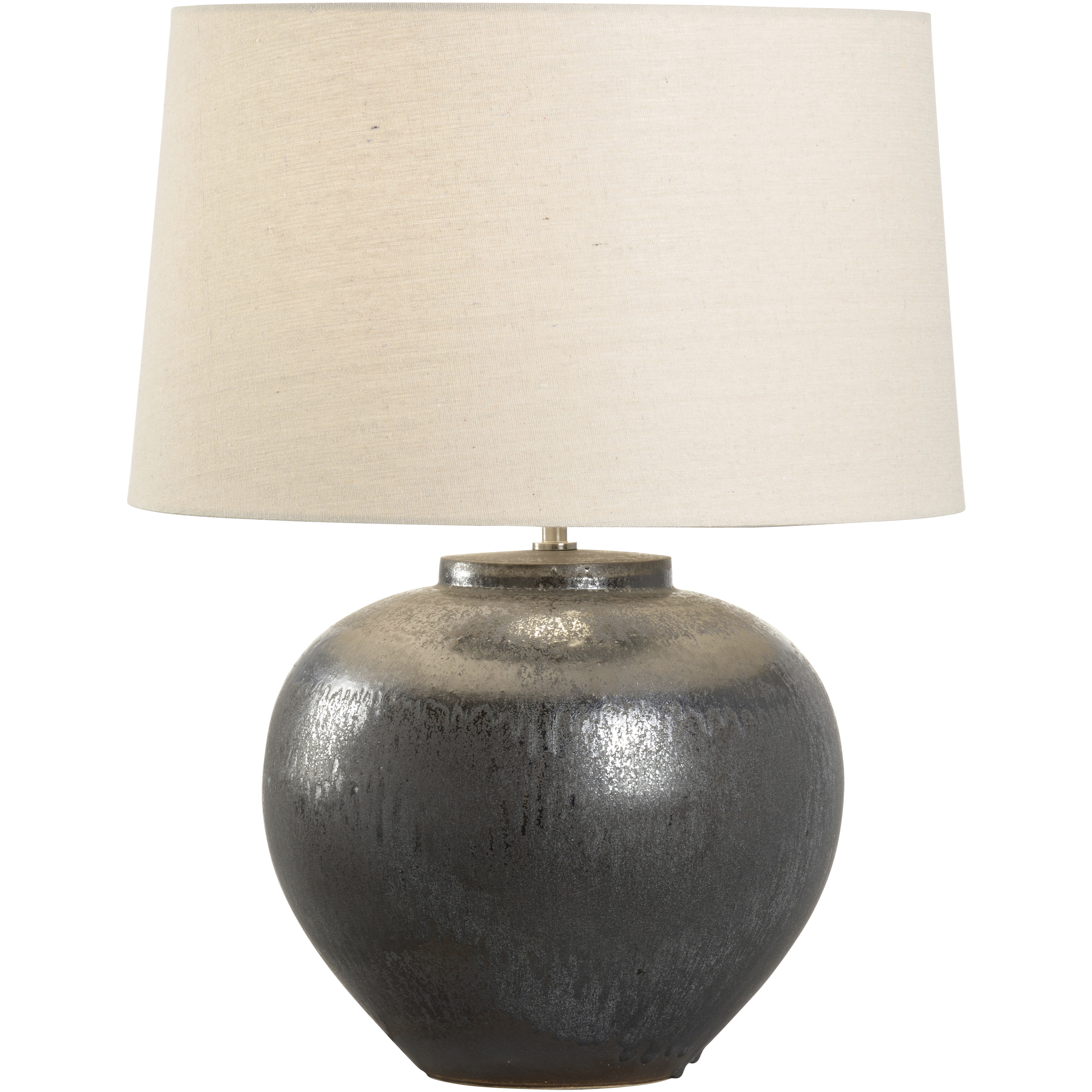 Kuro 15.5 inch 100.00 watt Black Table Lamp Portable Light