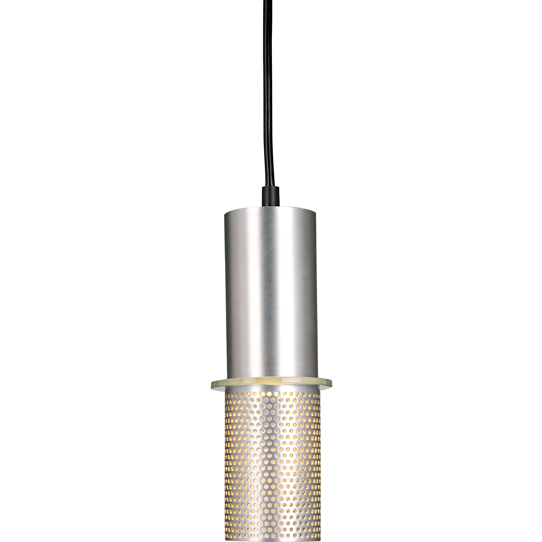 Larry 1 Light 3.5 inch Satin Aluminum Mini Pendant Ceiling Light