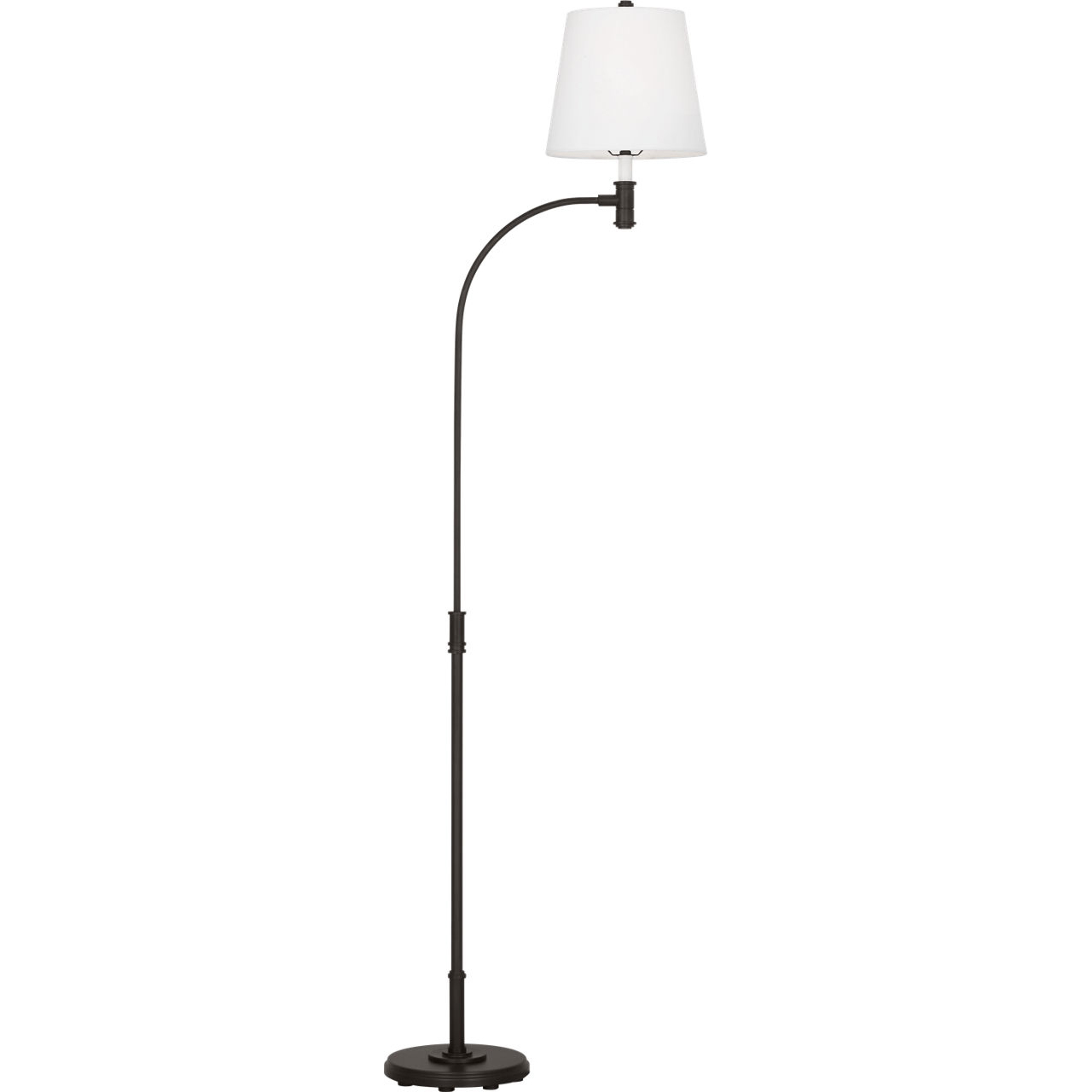 C&M by Chapman & Myers Belmont 71.13 inch 9 watt Aged Iron Floor Lamp Portable Light