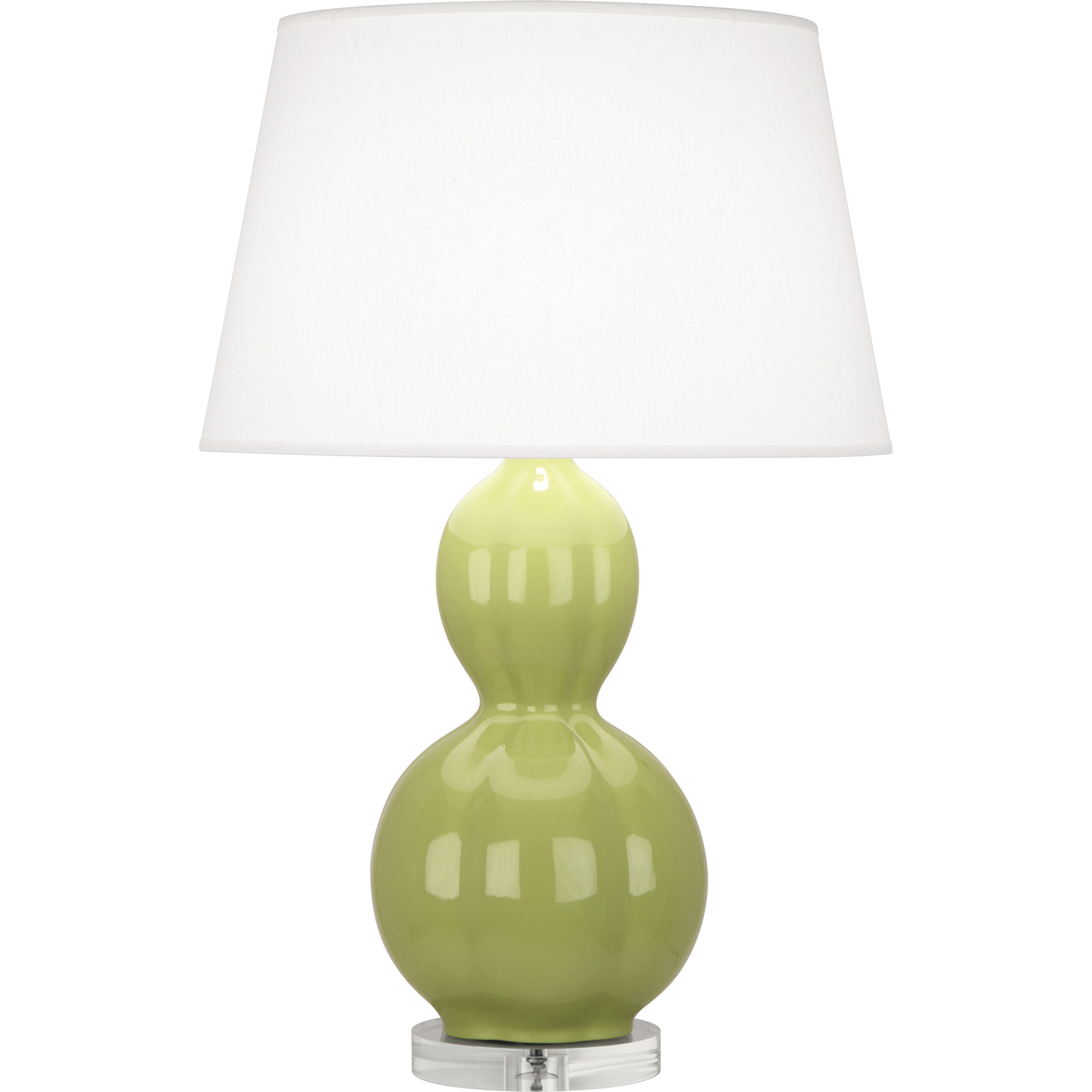 Williamsburg Randolph 30.63 inch 150 watt Muted Chartreuse Table Lamp Portable Light