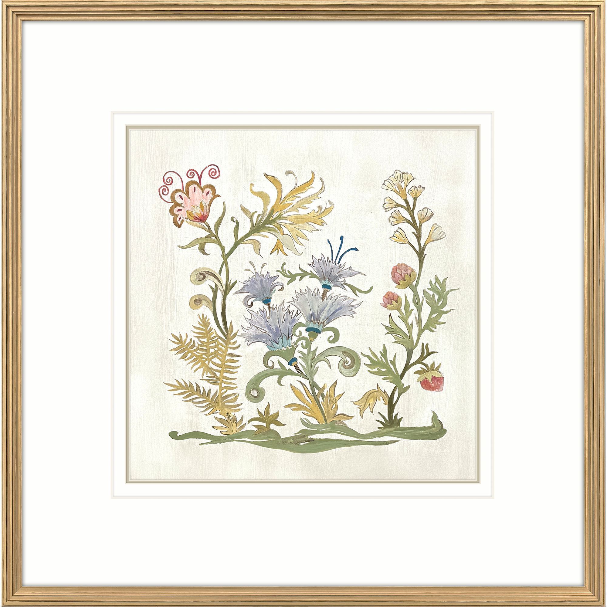 Botanica 22083 Multi and Blue and Green and Yellow Framed Art, The Studio