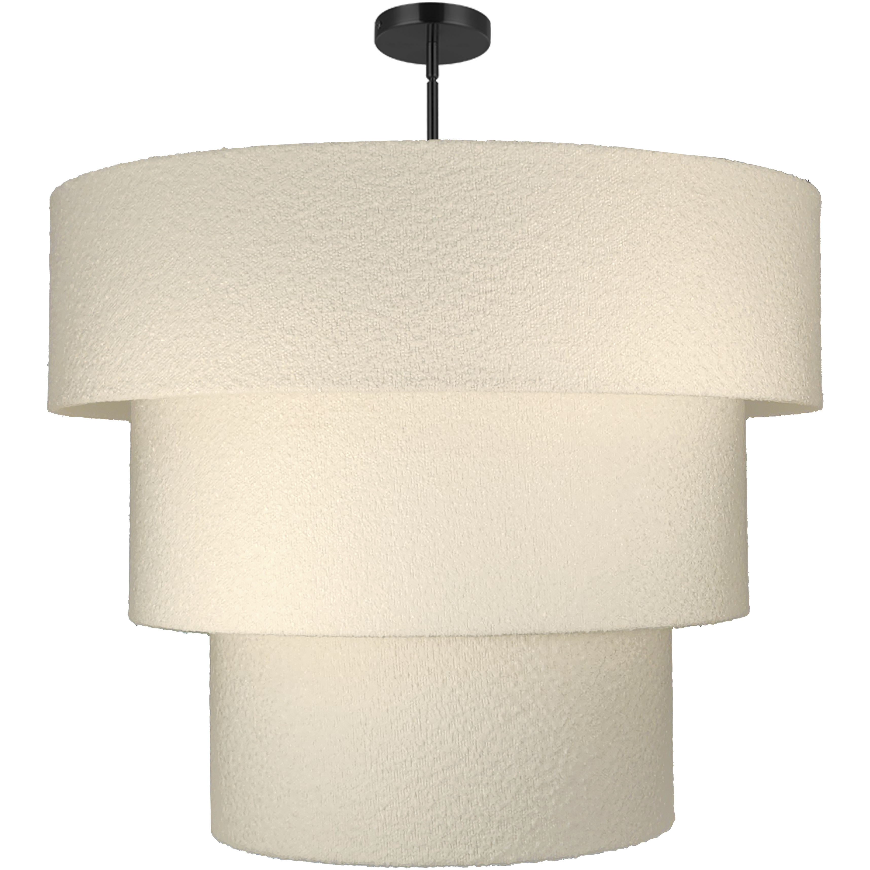 Dalia 9 Light 30 inch Matte Black Pendant/Chandelier Ceiling Light