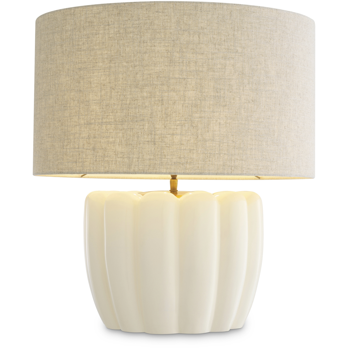 Barocco 23.43 inch 60 watt Off-White Table Lamp Portable Light