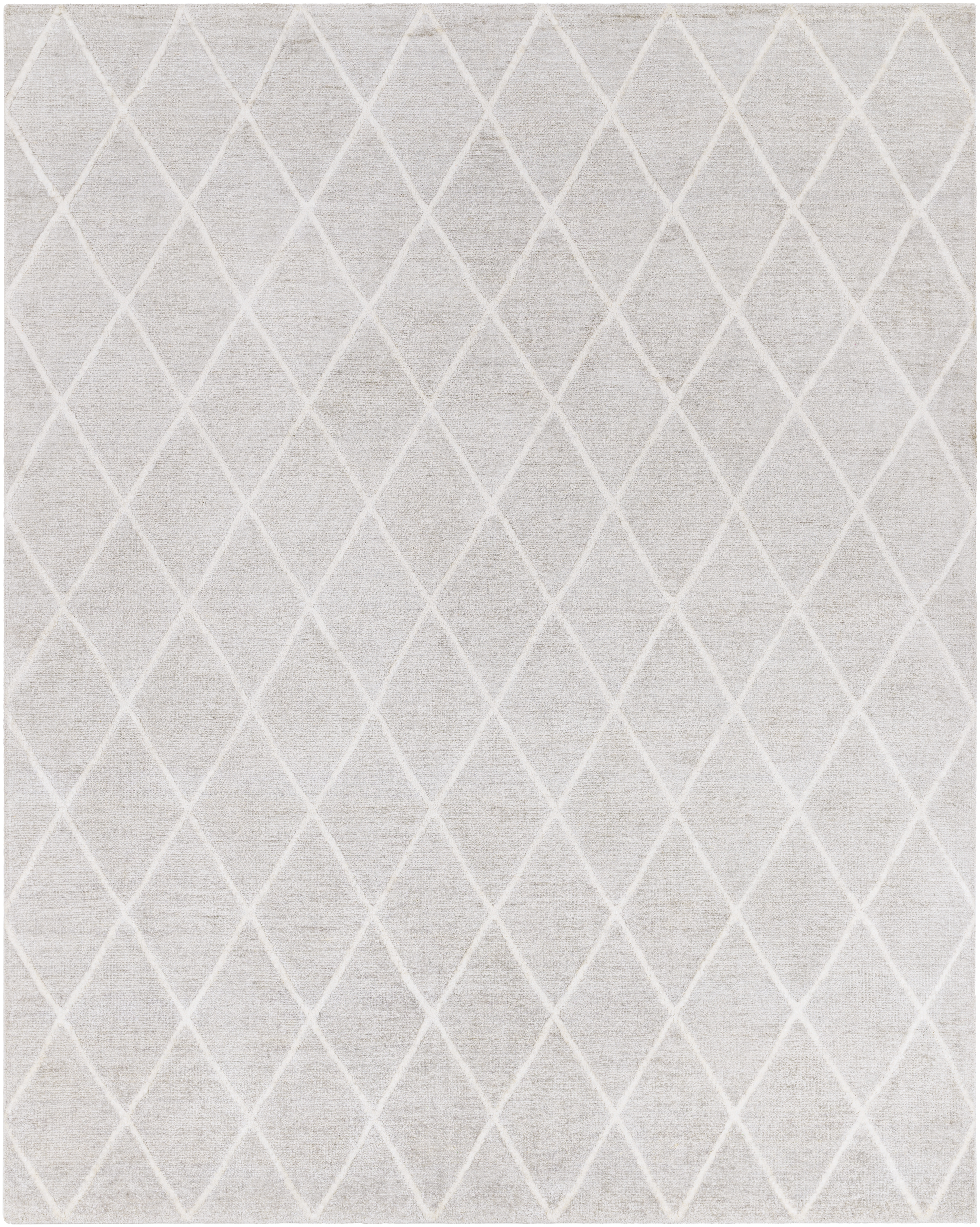Jaque 120 X 96 inch Light Gray Rug in 8 x 10, Rectangle