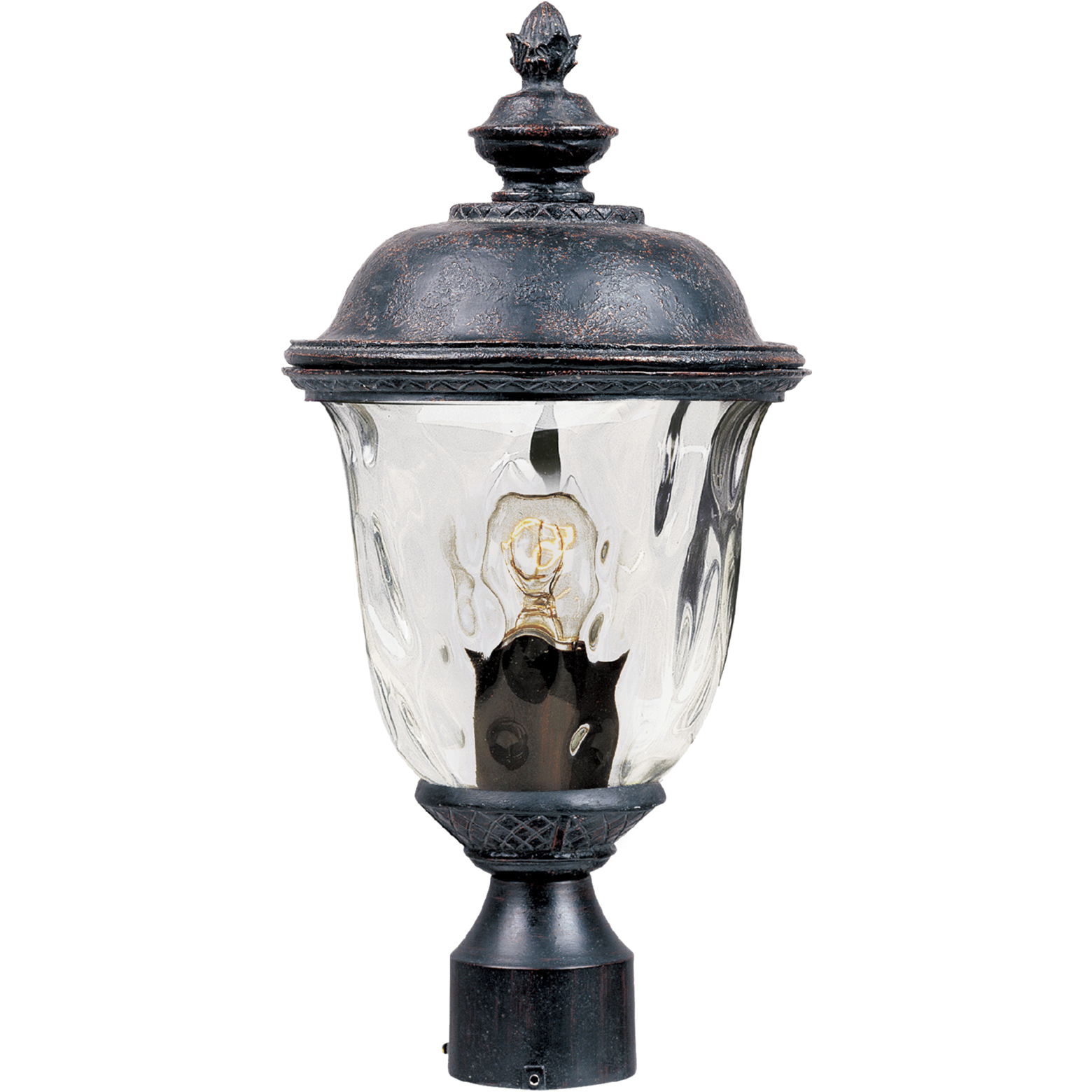 Carriage House DC 1 Light 19.5 inch Oriental Bronze Outdoor Pole/Post Mount