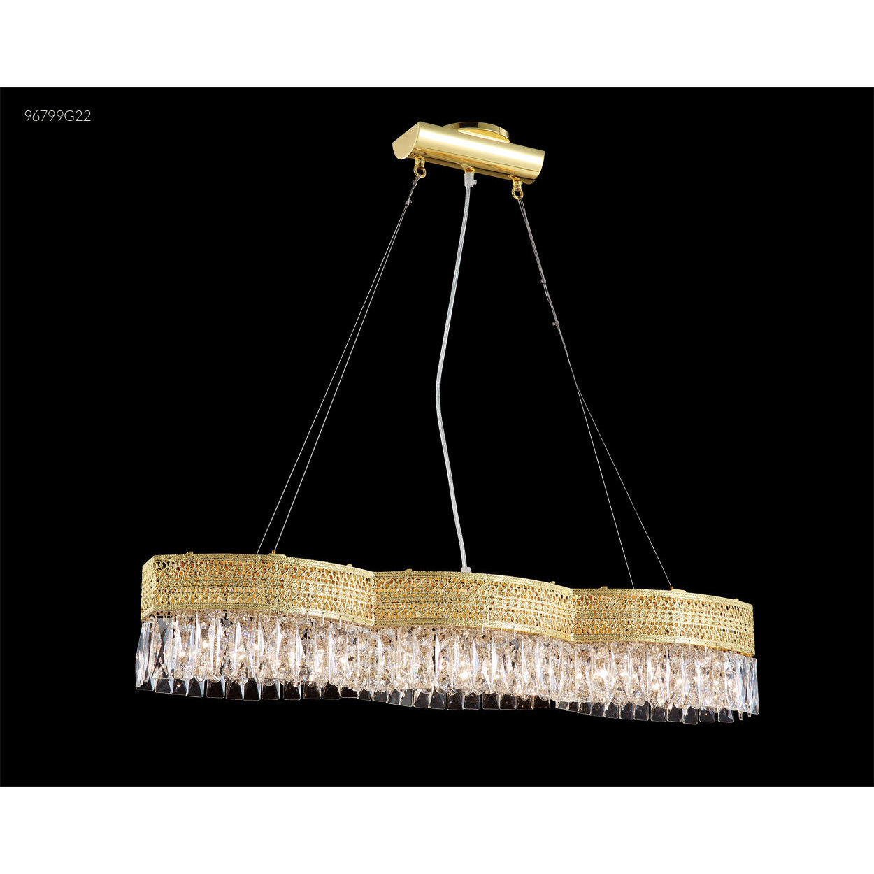 Bar Light 9 Light 5 inch Gold Chandelier Ceiling Light