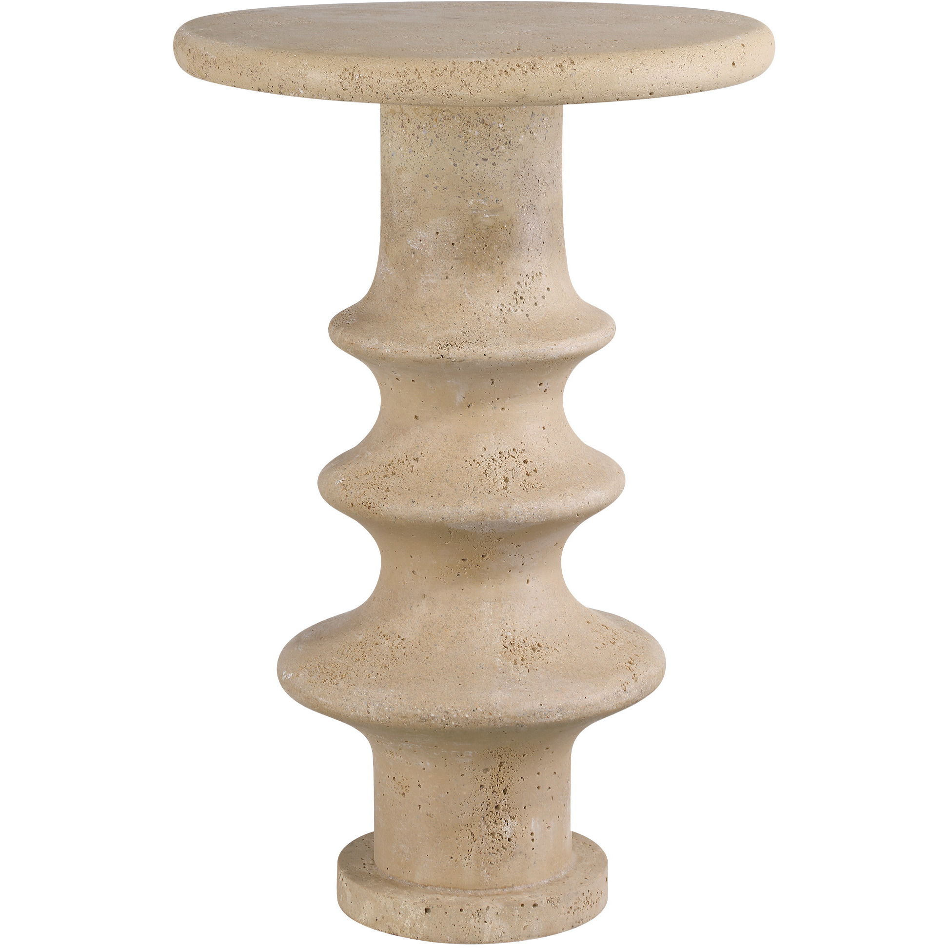 Rollins 15.5 inch Beige Accent Table