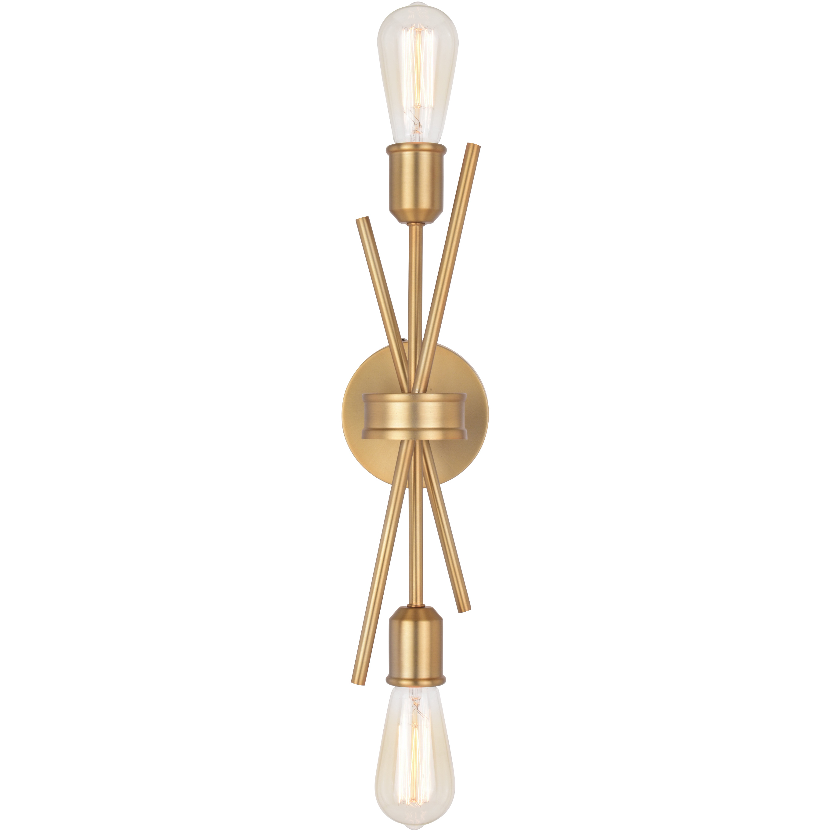 Estelle LED 4.75 inch Natural Brass Wall Light