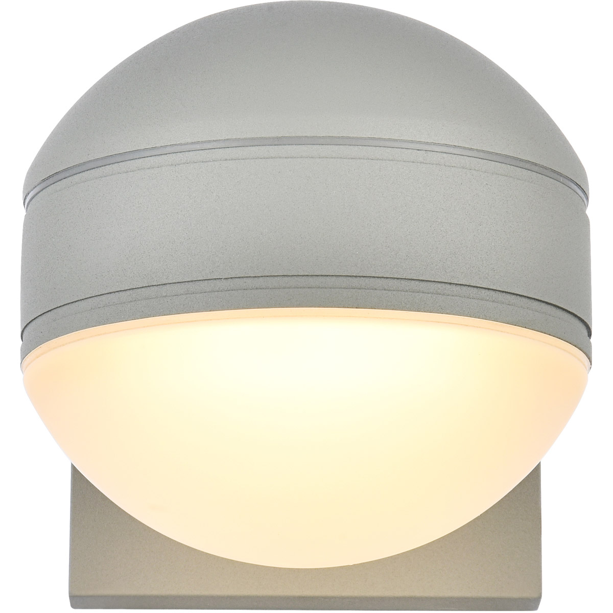 Raine 4.88 inch Silver Outdoor Wall Light