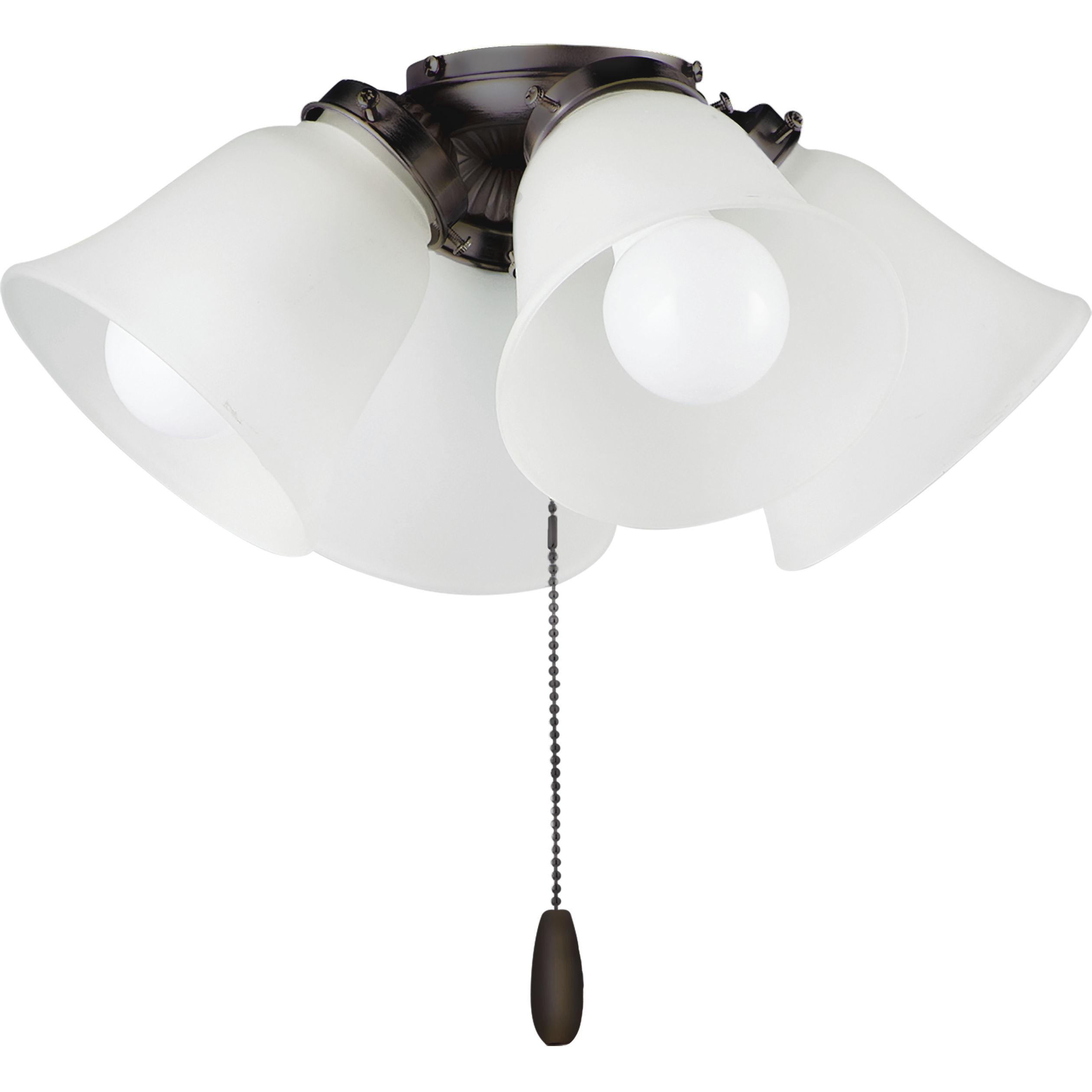 San Gabriel LED Oil Rubbed Bronze Ceiling Fan Light Kit