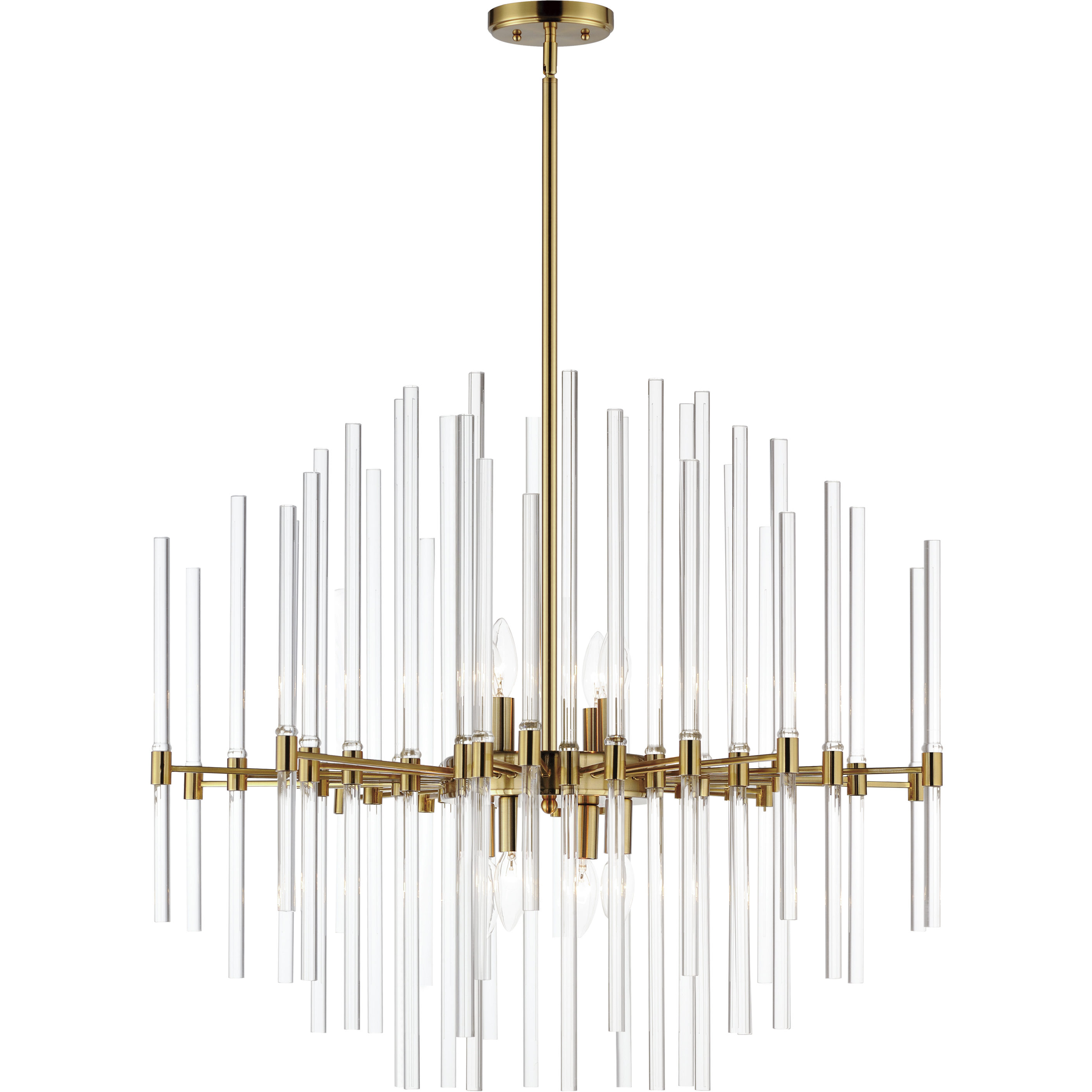 Divine 8 Light 28.5 inch Heritage Multi-Light Pendant Ceiling Light